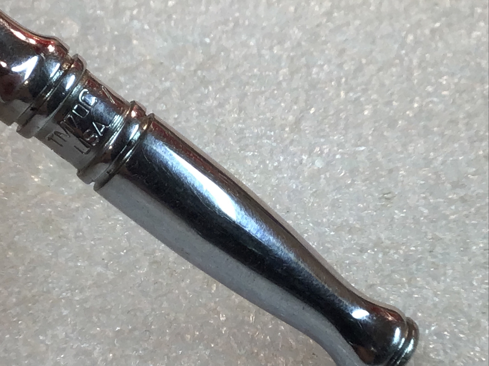 SNAP-ON TM70C – 1/4″ DRIVE,CHROME, STANDARD HANDLE RATCHET🇺🇸-USA-NICE-
