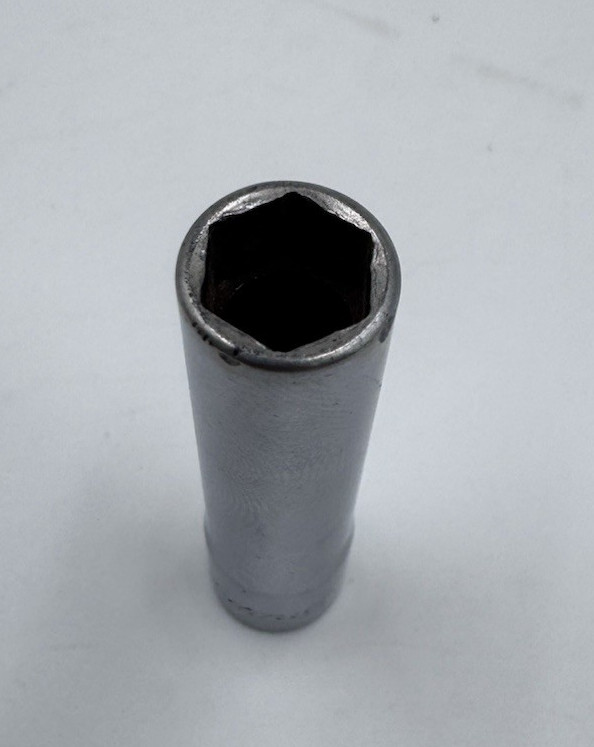 Snap-On Tools STM10 1/4″ 6 Pt. 1/4″ Flank Dr. Deep Chrome Socket USA