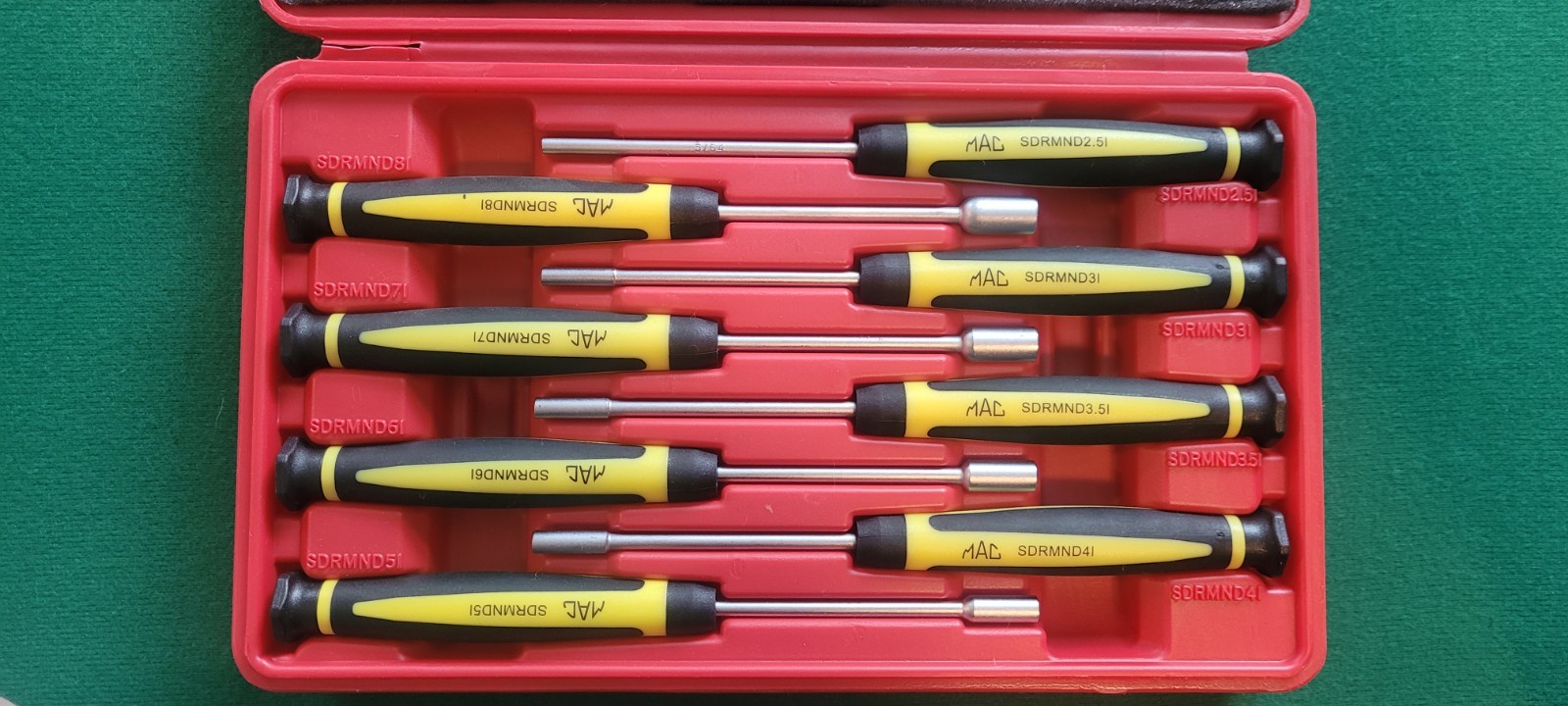Mac Tools 8pc Precision Nut Driver Set