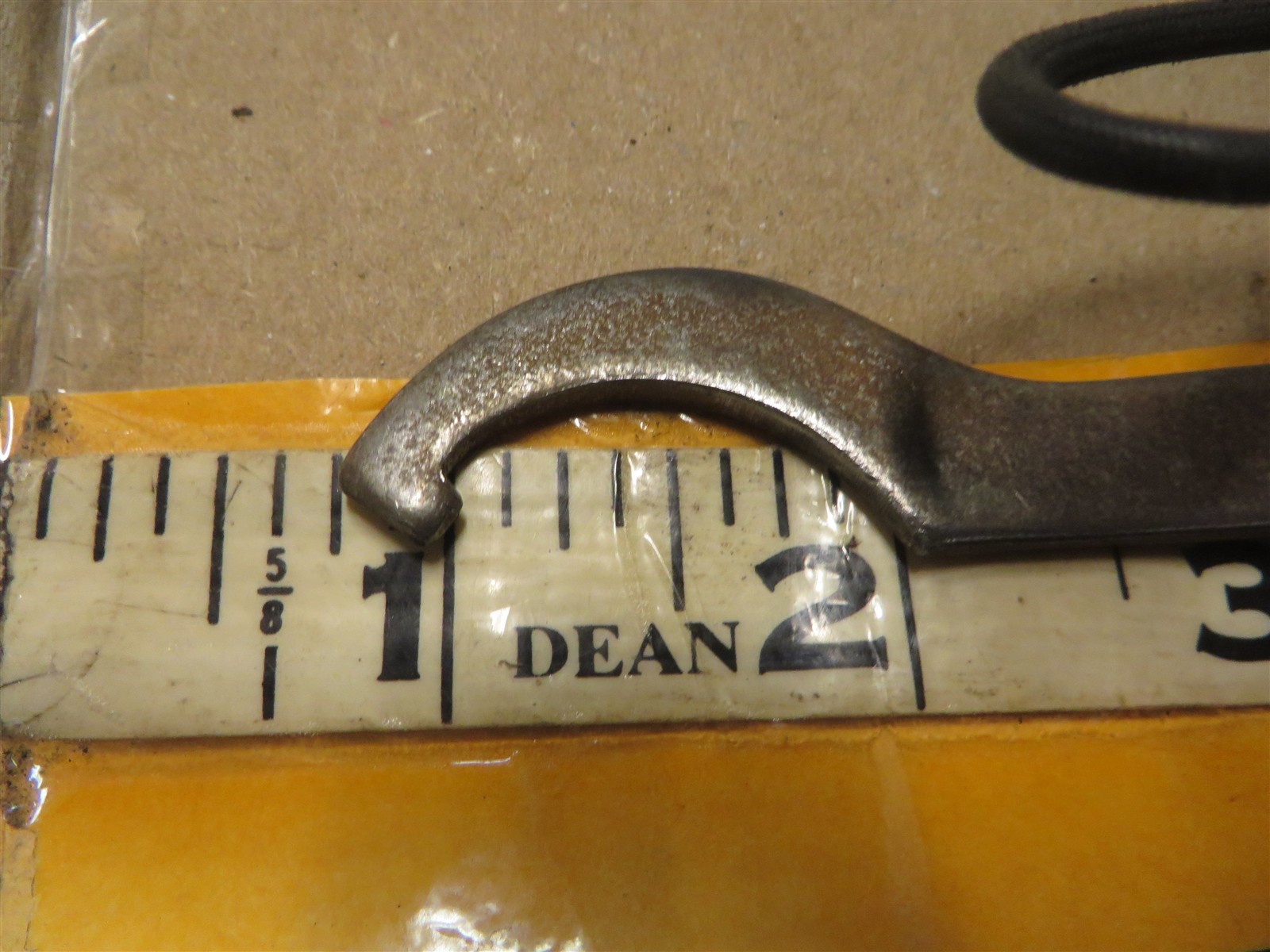VINTAGE SPANNER ( HOOK ) WRENCH 5″ x 1″ UNMARKED