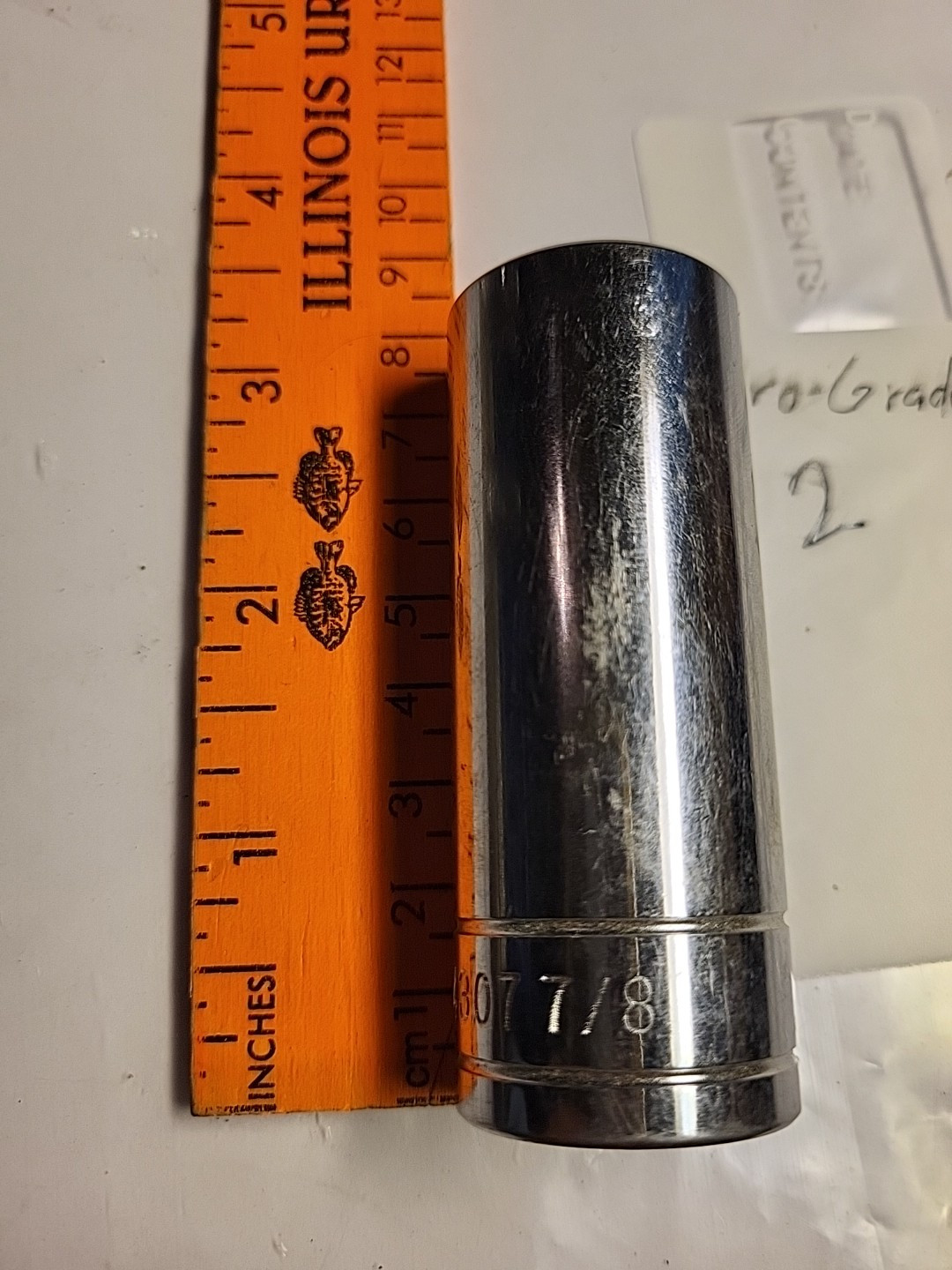 Pro-Grade 14307 7/8″ Deep Wall Socket 12 Pt. 1/2″ Drive – NOS