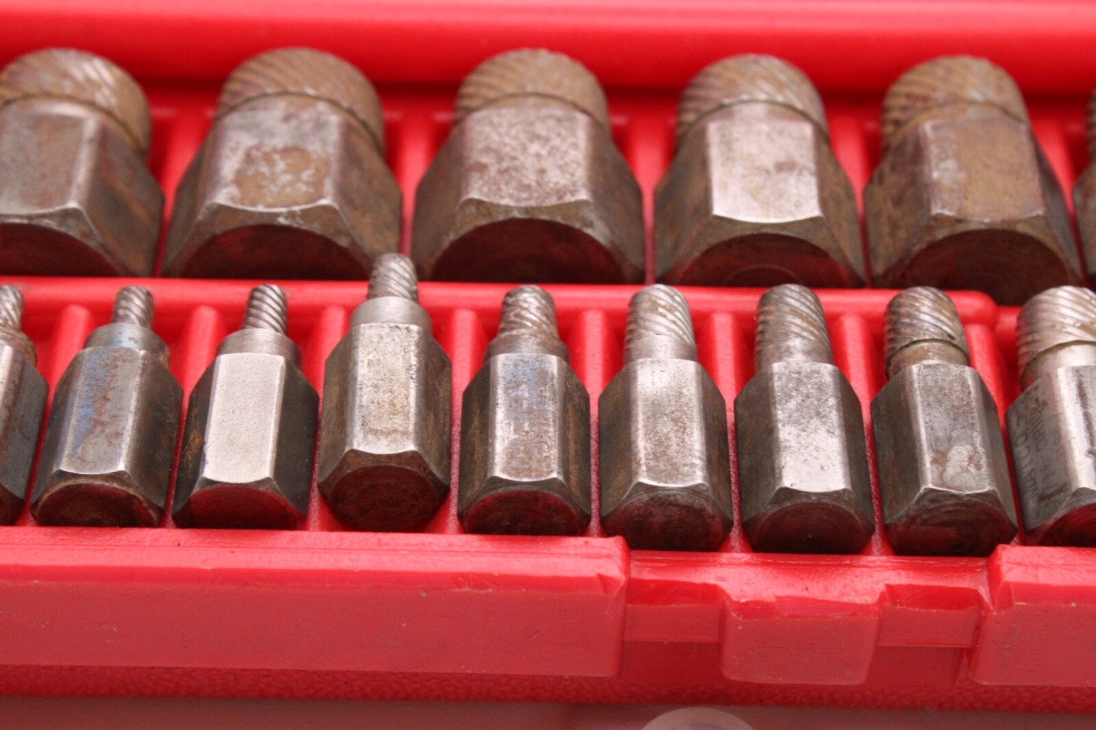 MATCO SEXS25 25 Piece Hex Head Multi Spline Screw Extractor Set USA Missing 2