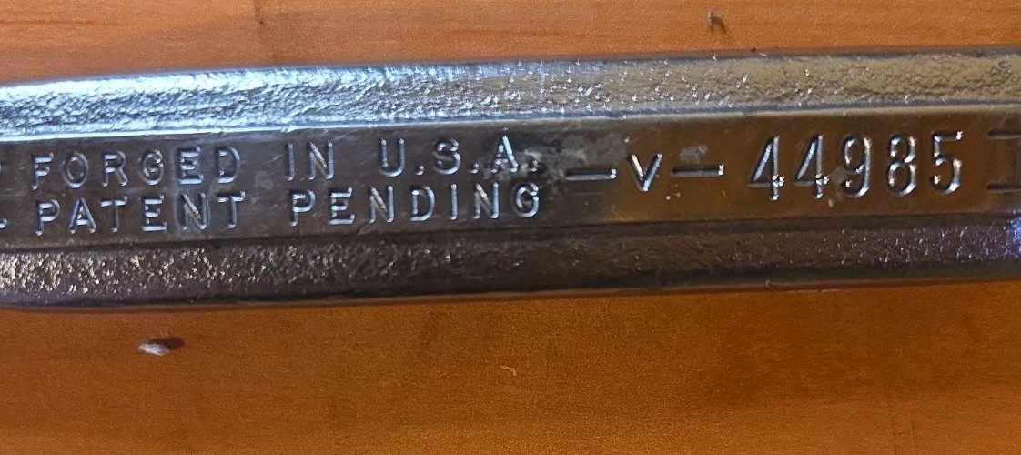 Craftsman 3/8″ -V- 43784 and 1/2″ -V- 44985 Patent Pending Forged In USA