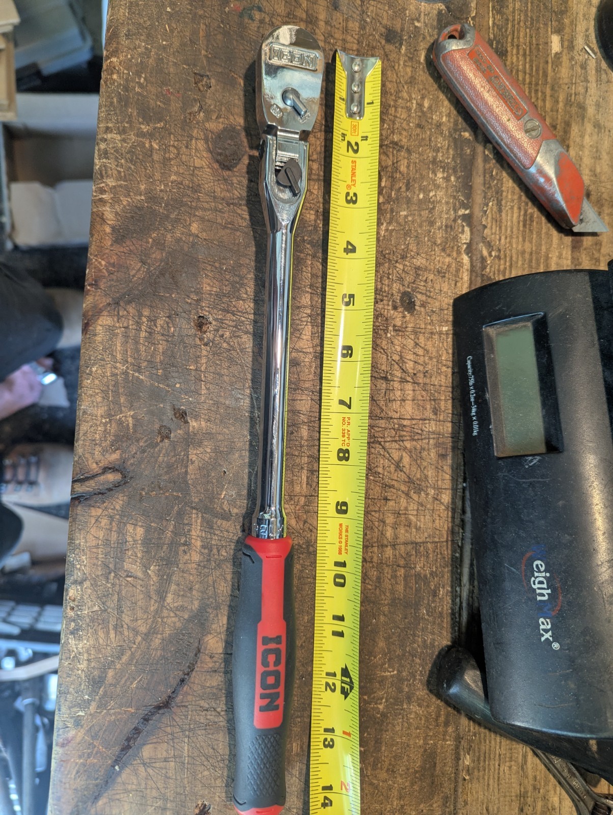 ICON 3/8 Swivel Head Ratchet R2LKG