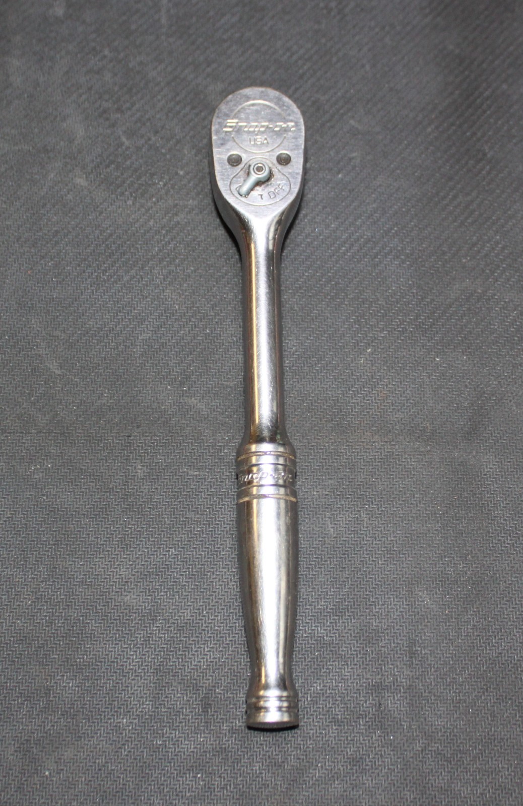 SNAP ON F830 3/8″ DRIVE RATCHET 7.25″ LONG CHROME FINISH USA