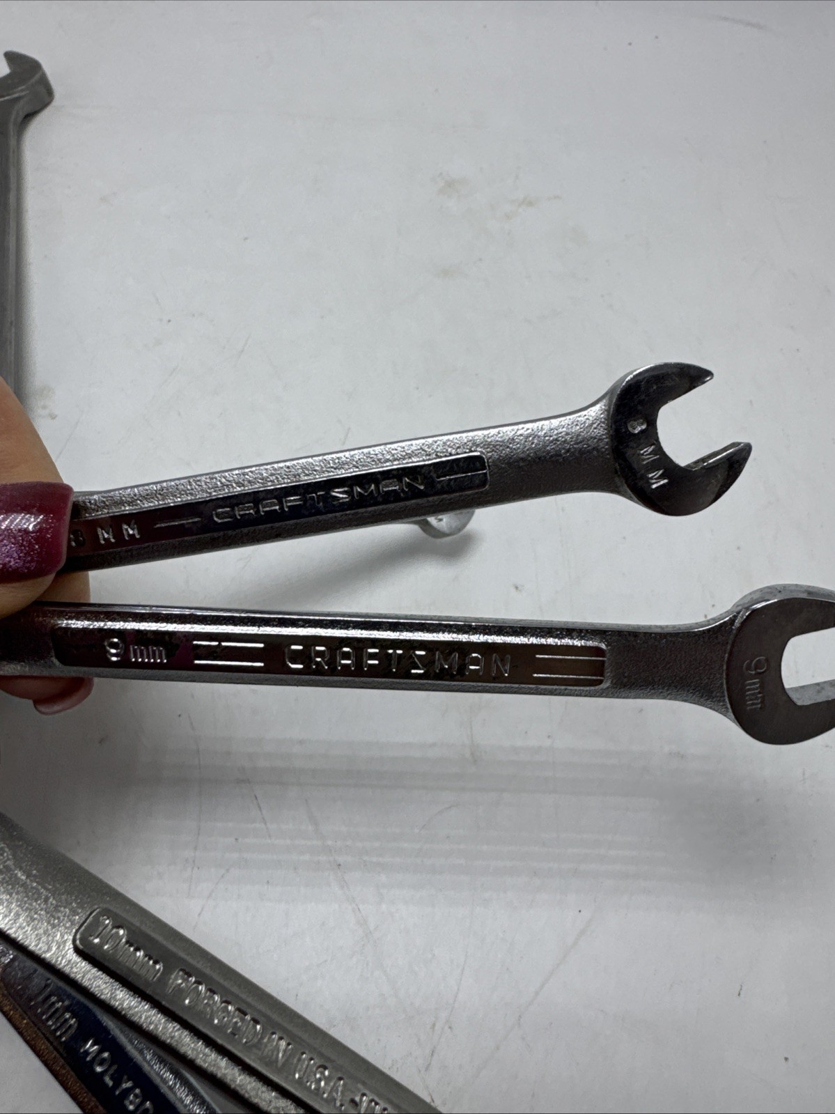Craftsman Overdrive 11 Piece Metric Combination Wrench Set 6mm – 19mm USA