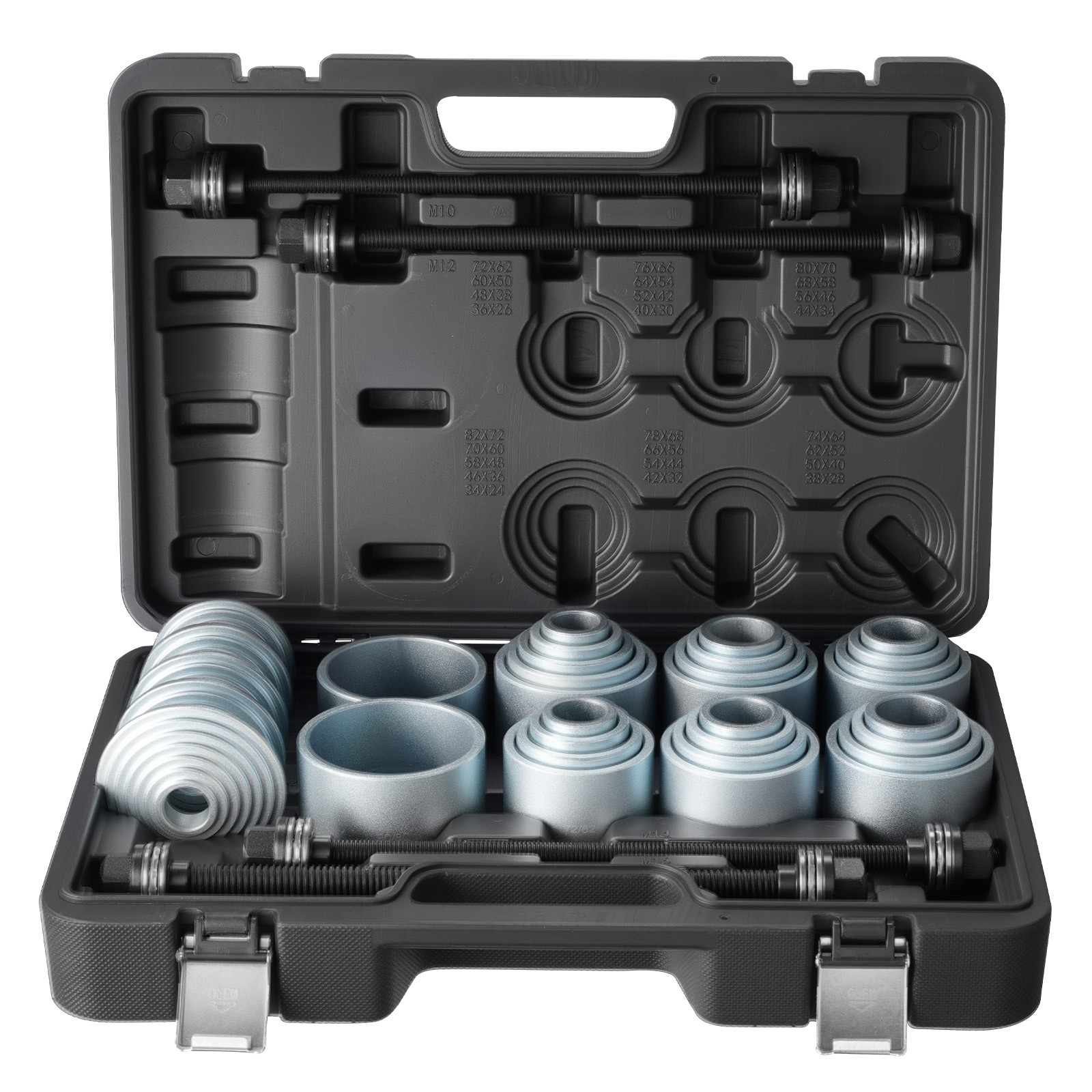 VEVOR Pull and Press Sleeve Kit Bush Bearing Removal Insertion Tool Set 36 PCS