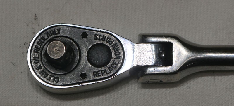 Mac Tools MR5F: 1/4″ Drive, Flex Head Ratchet