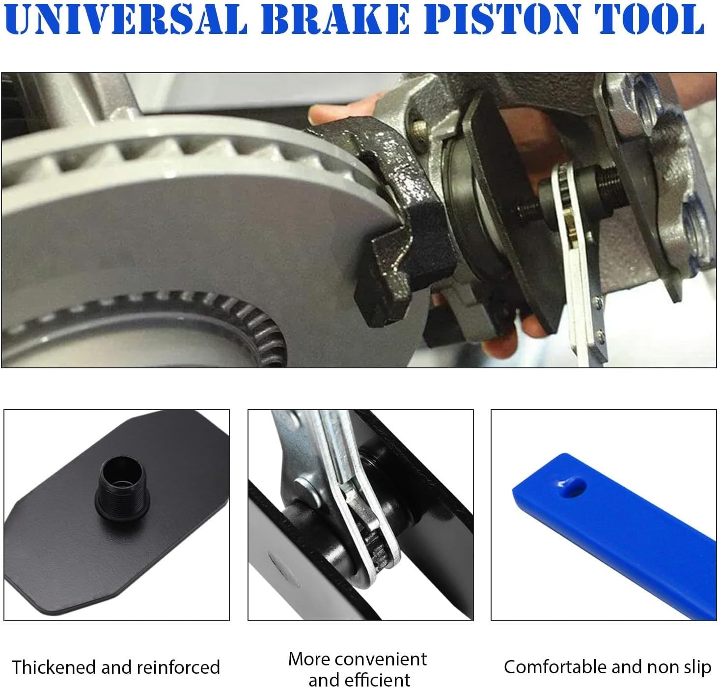 Car Ratchet Brake Piston Wrench Spreader Caliper Pad Install Tool Press Ratchets