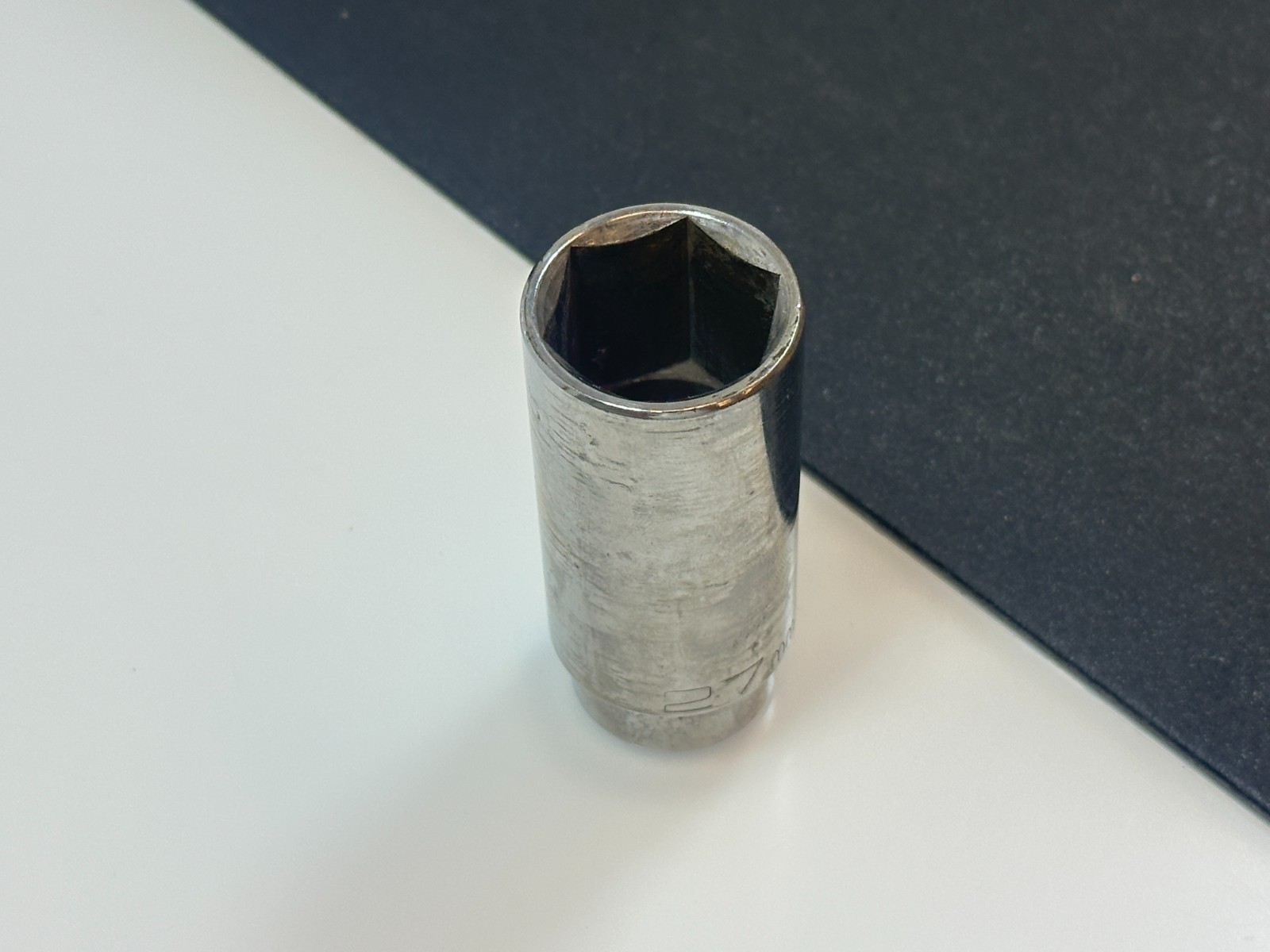 Matco Tools USA CD27M6 Metric 27mm Deep Chrome Socket, 1/2″ Drive, 6 Point