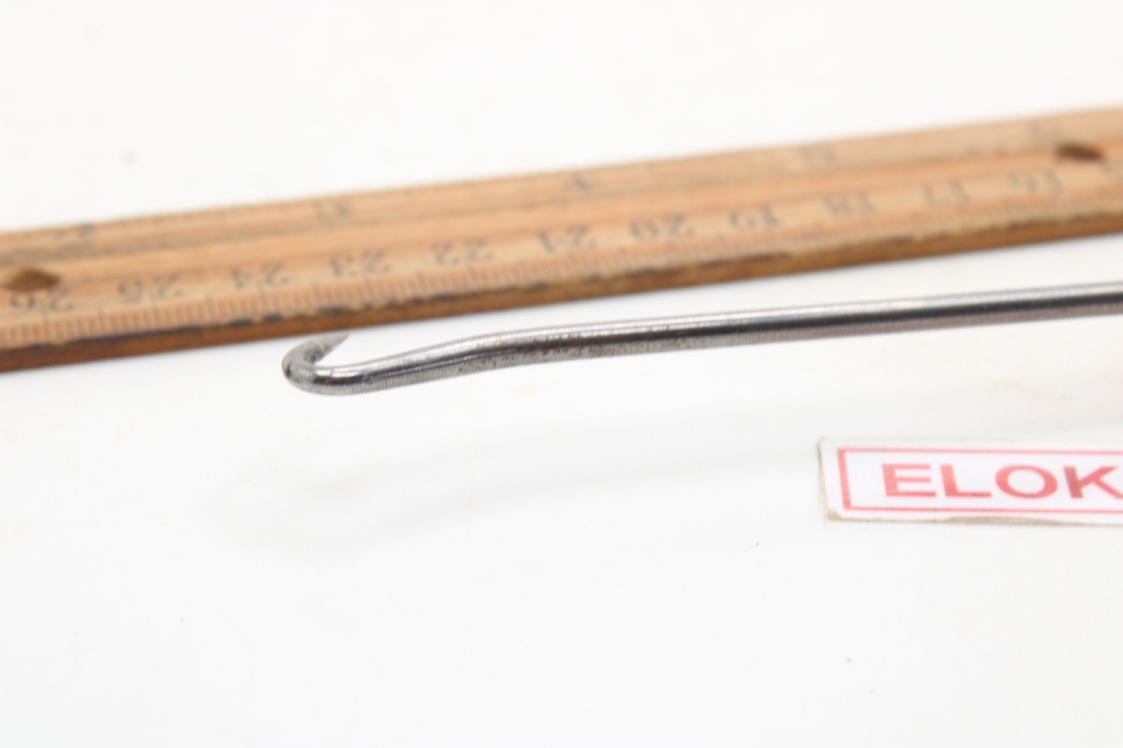 Snap-on SG3ASH 6″ Black/Orange Mini Soft Grip Hook Pick USA