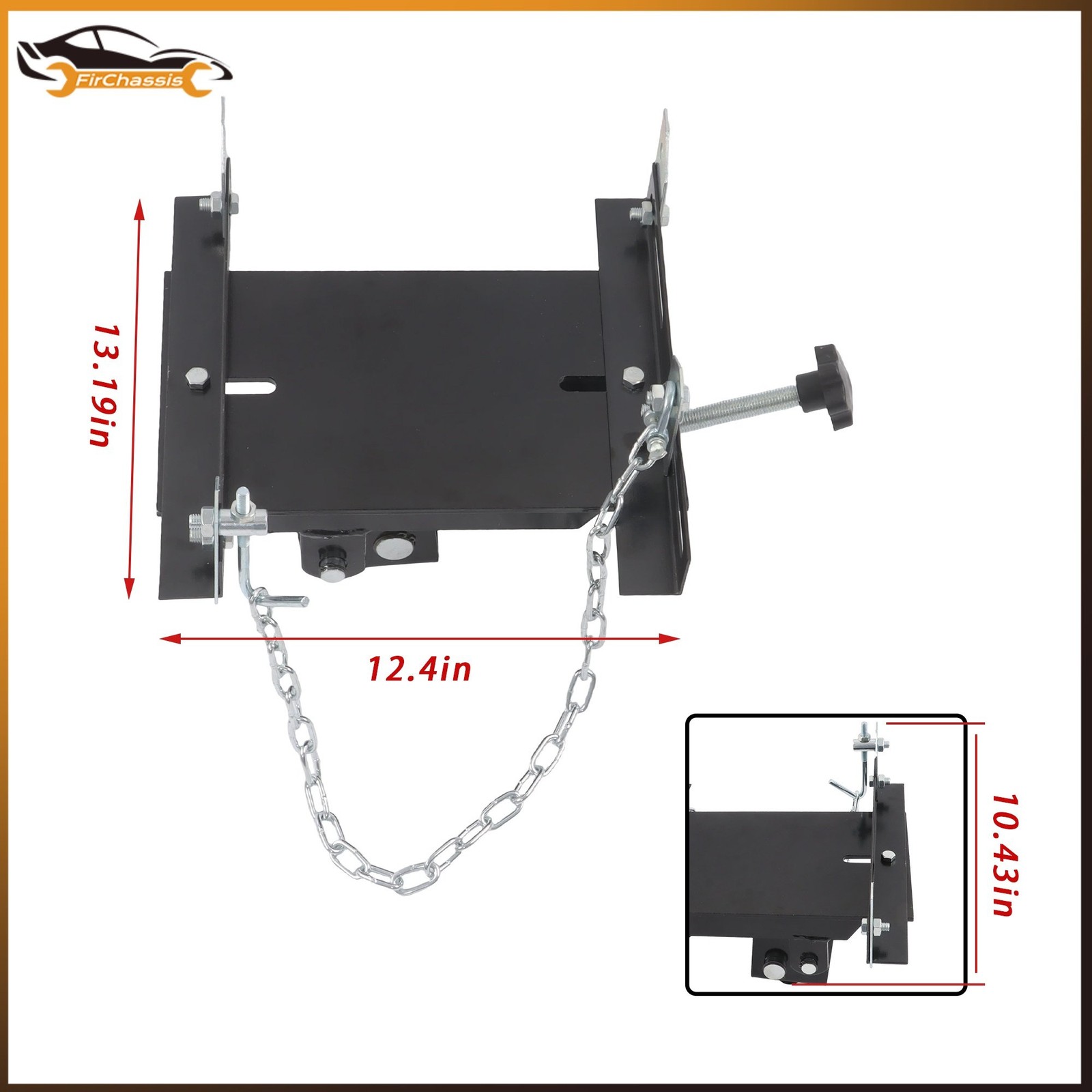 Transmission Floor Jack Adapter for Vehicle Repairs 1/2 ton 1100lbs Capacity