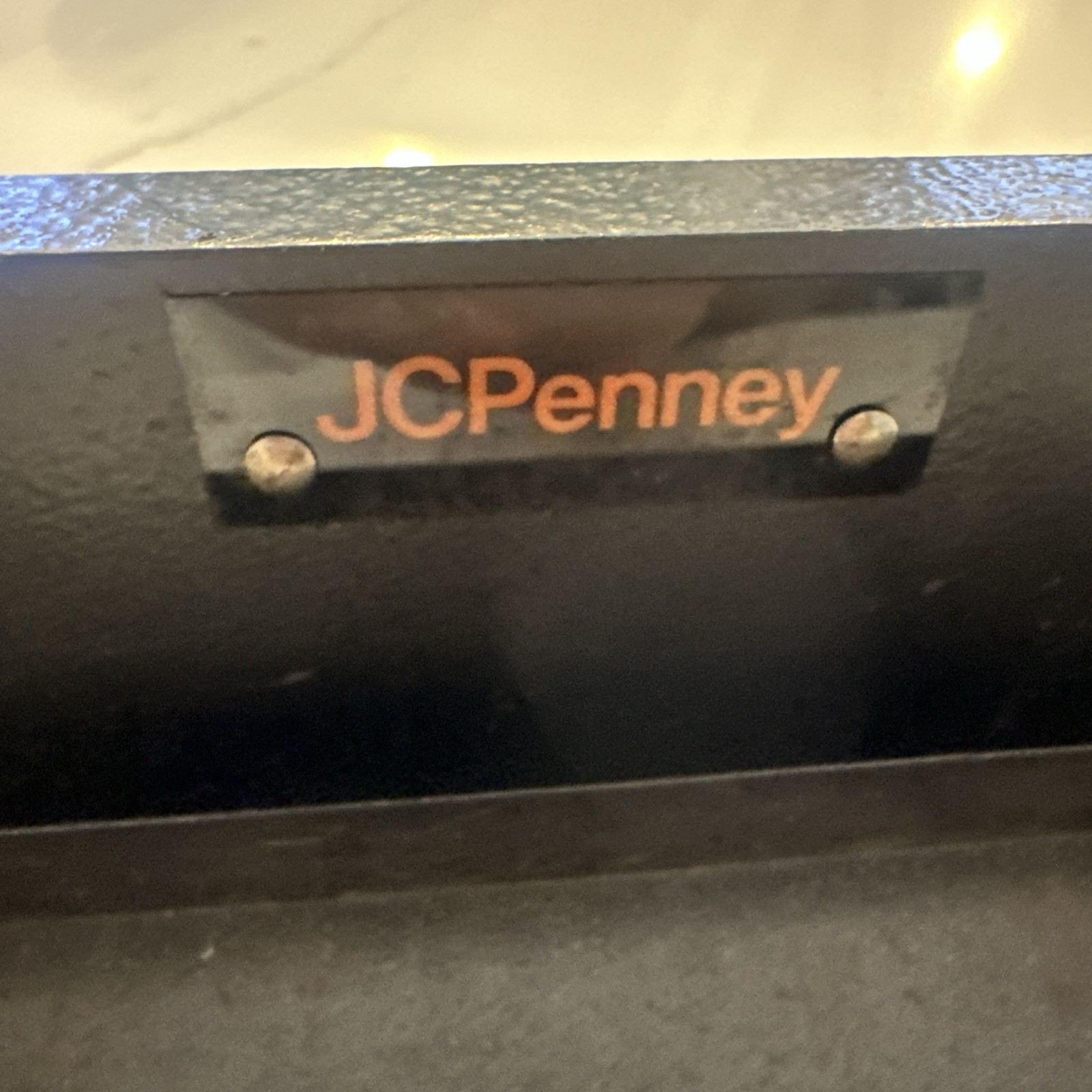 Vintage JCPenney Tools Socket Set Case EMPTY Metal Box 3/8”