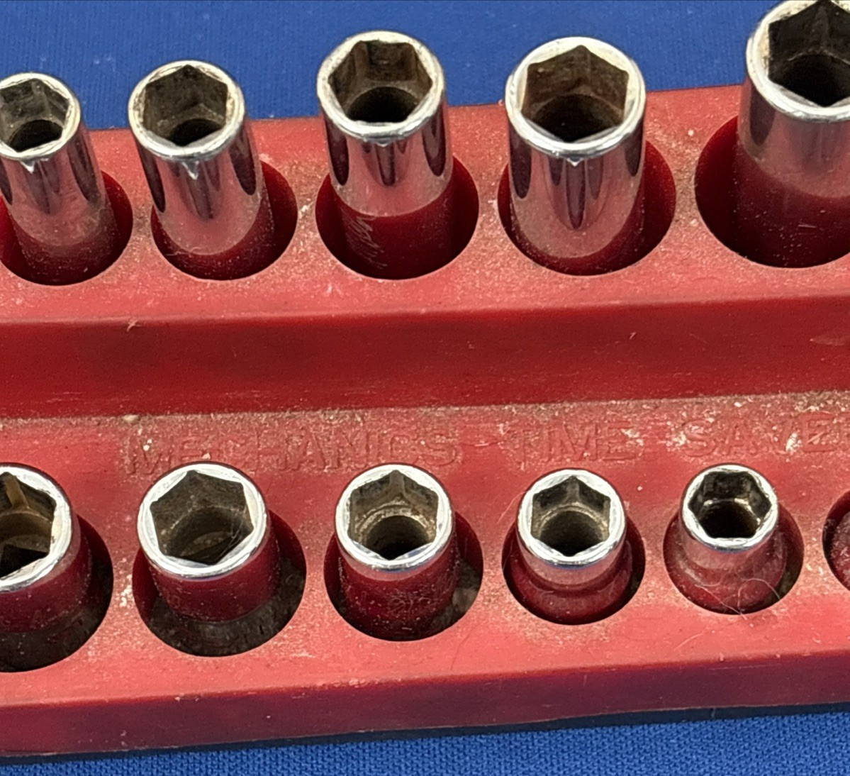 Snap On 1/4 120STTM 20pc 1/4″ Drive 6Pt SAE Shallow & Deep Socket Set 9/16-3/16