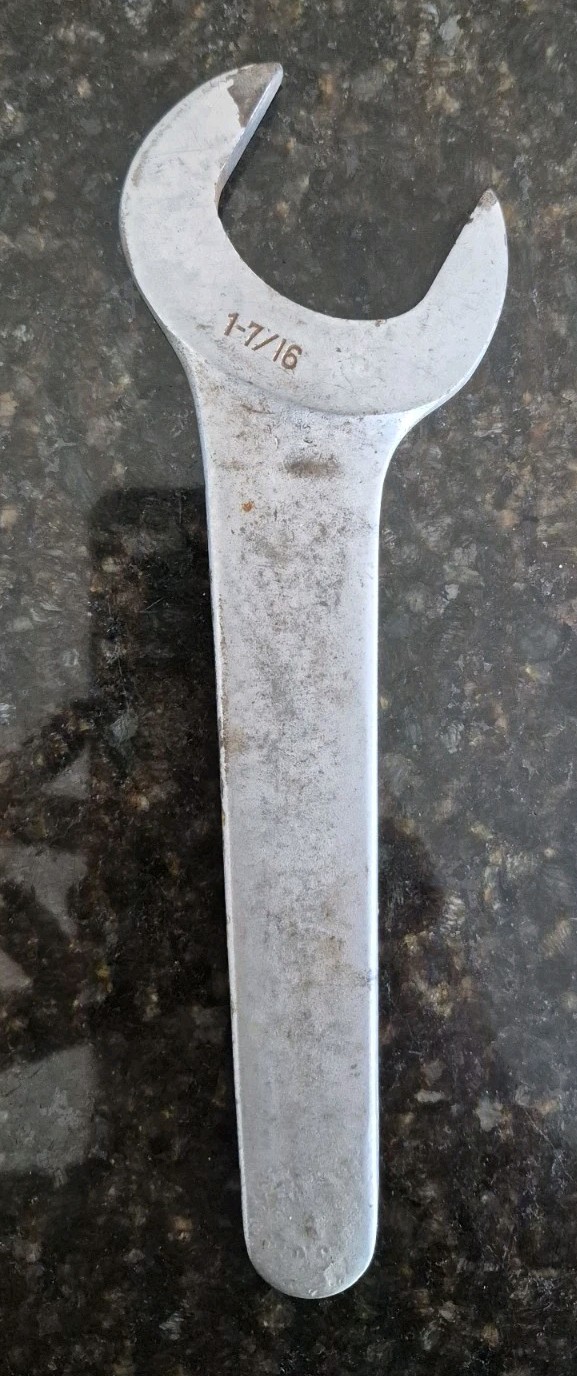Bonney 1-7/16″ Open End Wrench 1246 – First Edition Letters – Vintage