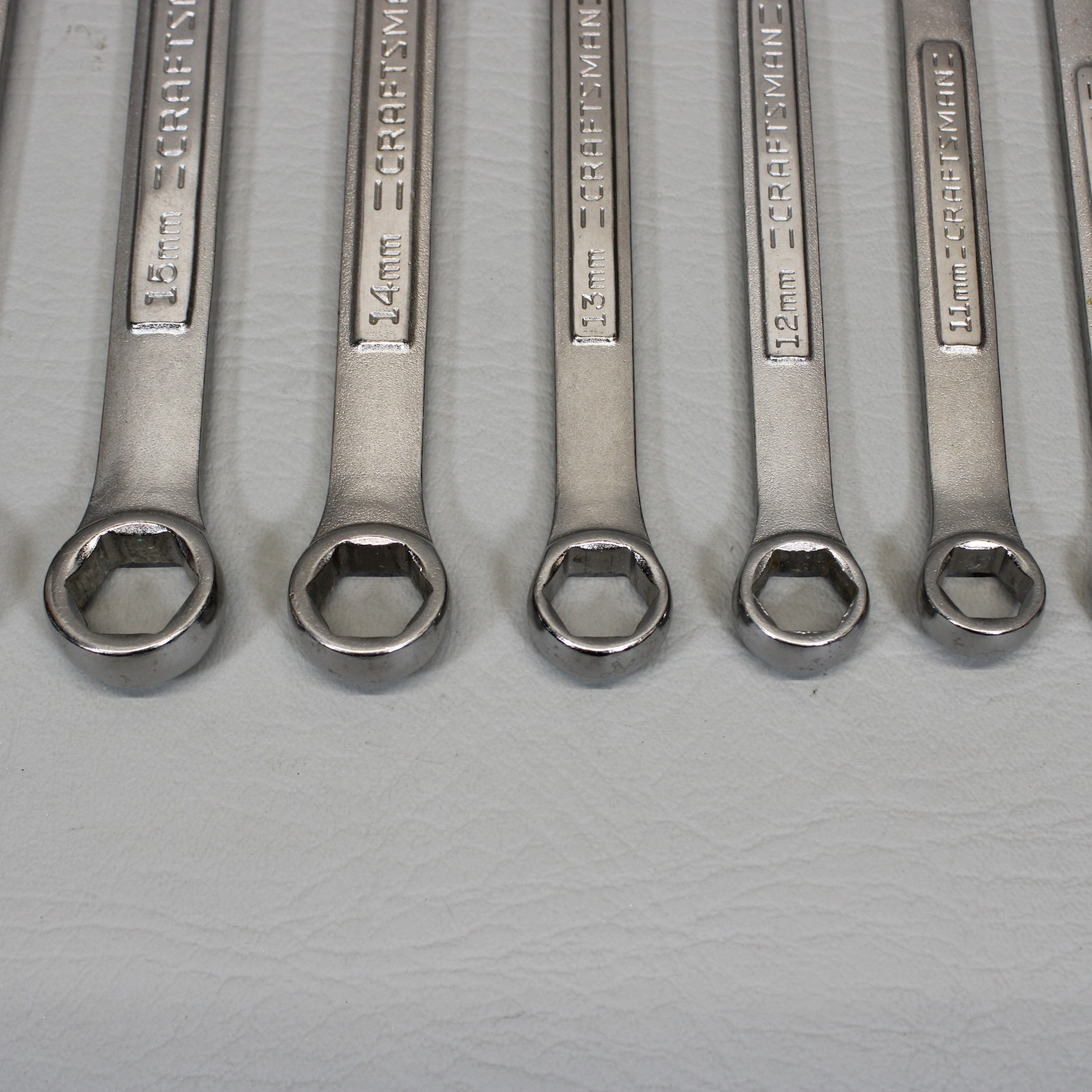 Craftsman 12pc 6 Point Metric Combination Wrench Set (7-18mm) Made in USA