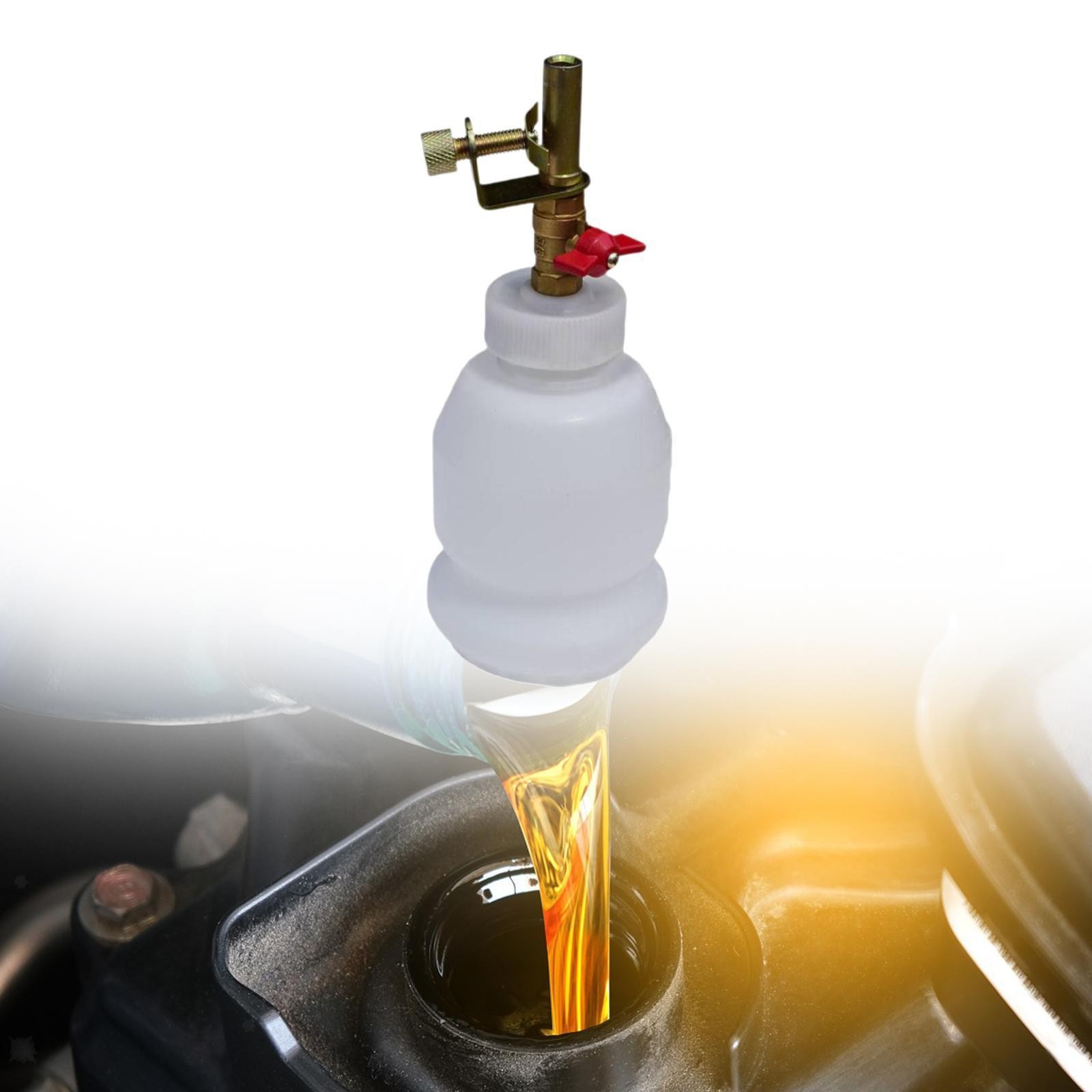 Master Cylinder Brake Fluid Refilling Bottle 1L Easy to Use Sturdy Practical