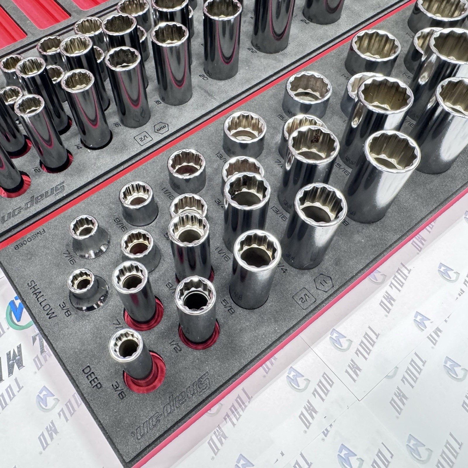 Snap-on Tools NEW 249pc 12-POINT SAE & Metric 1/2″ 3/8″ 1/4″ Cloud9 Socket Set