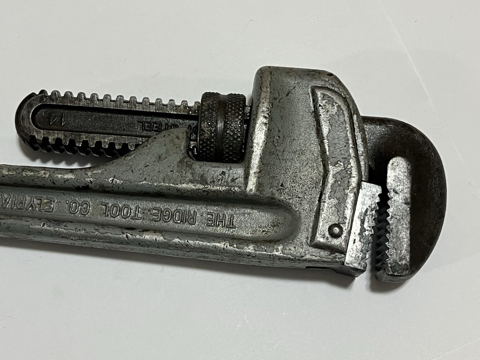 RIDGID 814 Ridge Tool Co 14″ Aluminum Heavy Duty Straight Pipe Wrench 350mm USA