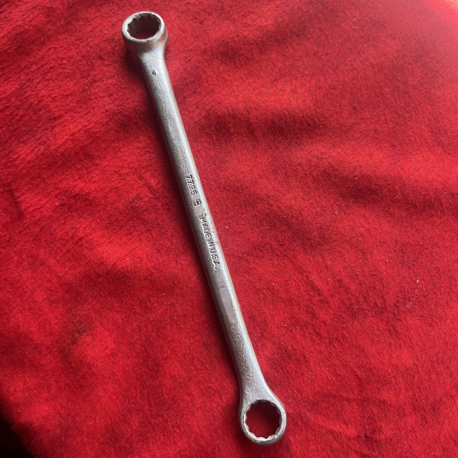 BILLINGS VITALLOY 7725-B BOX DOUBLE BOX END WRENCH 9/16″ x 1/2″ – USA (k31)