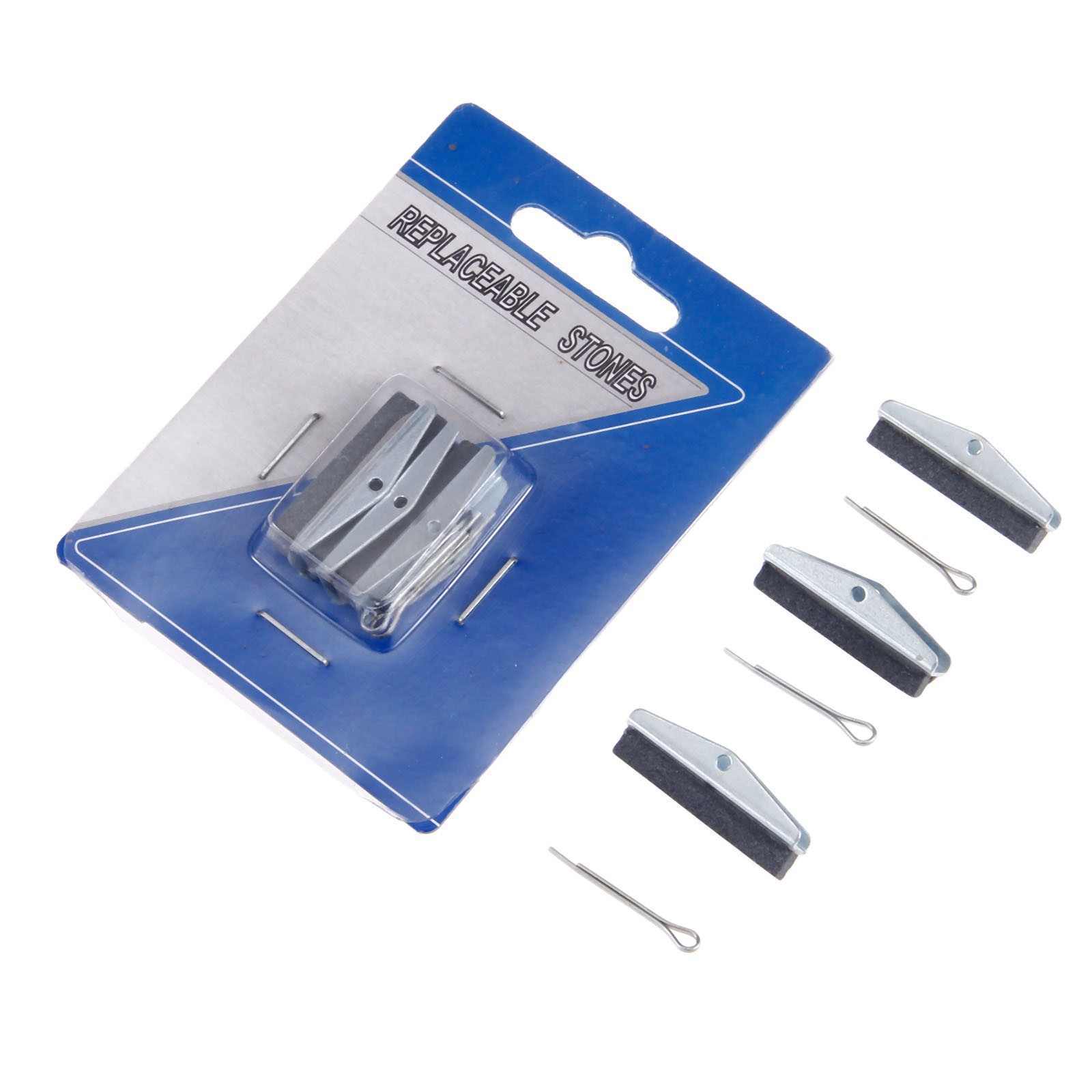 3Pcs Replacement Engine Cylinder Hone Replacement Stone 1-1/8″ Long 220Grit 30mm