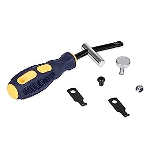 58430 Shaft Type Seal Puller W/ Spare Hook Crankshaft Camshaft Remover Auto Tool