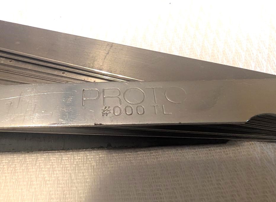 Proto Feeler Gauge Set 25 Blades 12″ J000TL