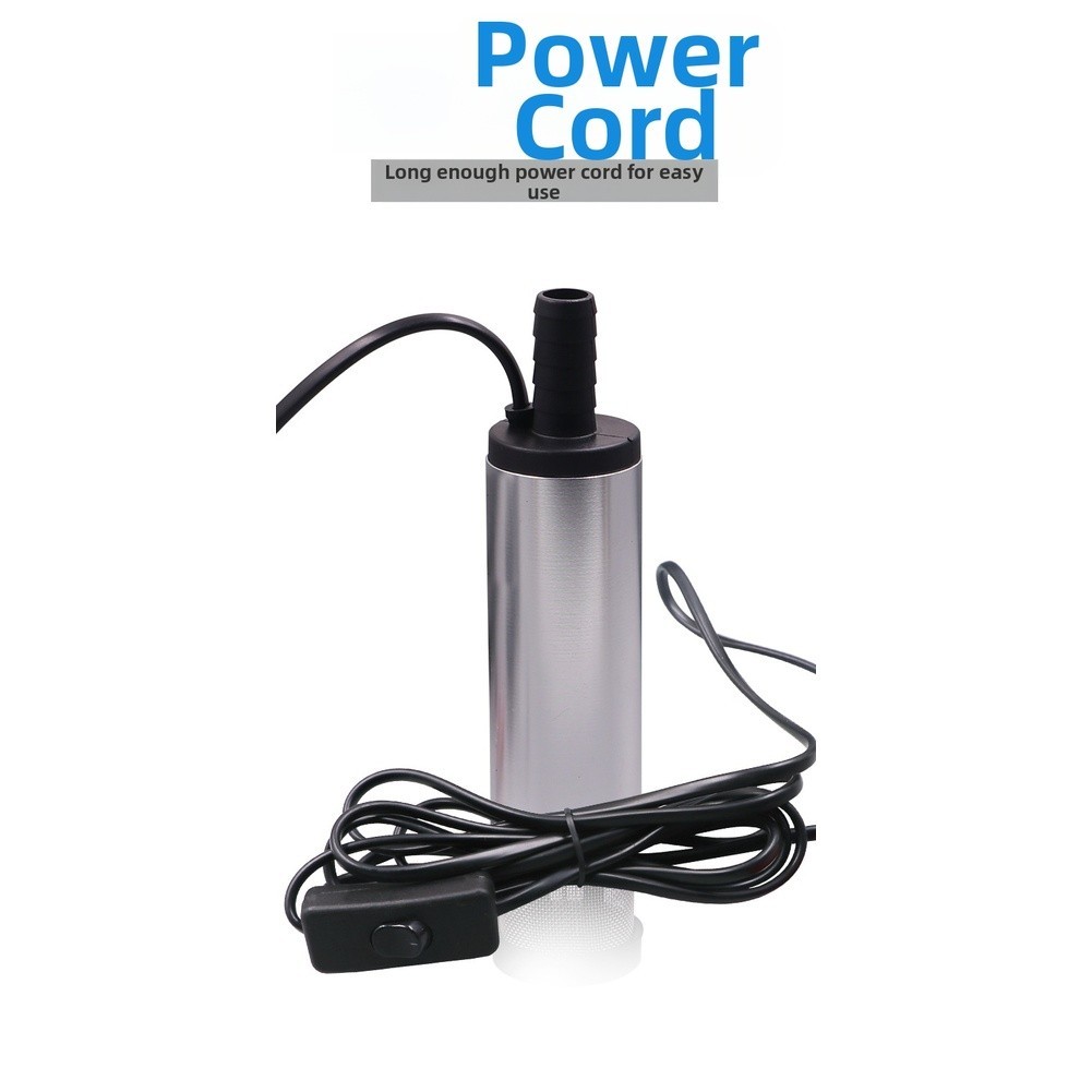 Portable 12V 24V DC Submersible Water Pump for Efficient Liquid Transfer