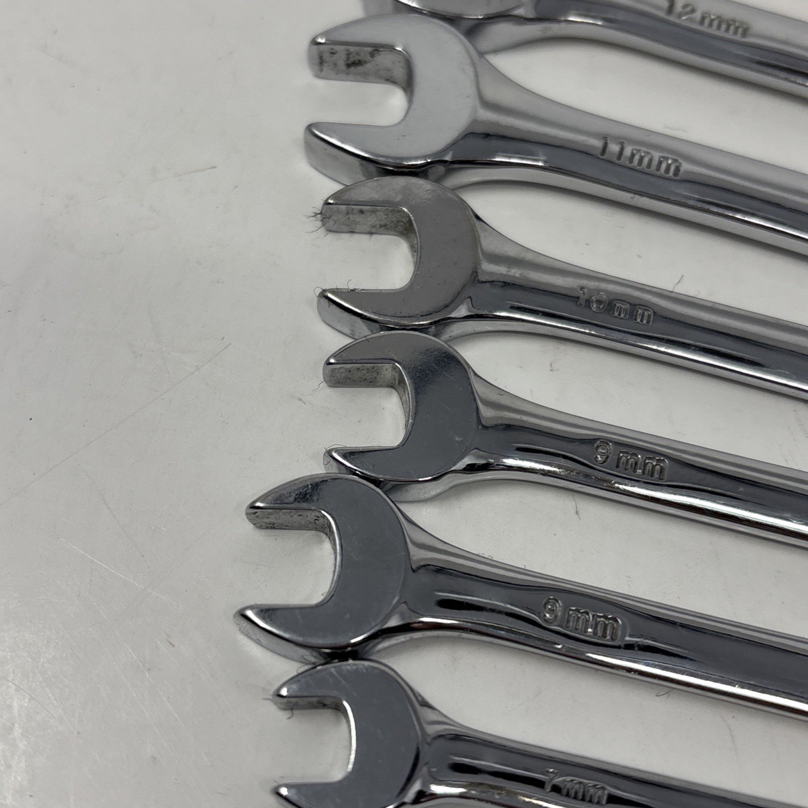 SK S-K Tools 14 Pcs Metric Combo Wrench Set SuperKrome Polished 7MM to 22MM READ
