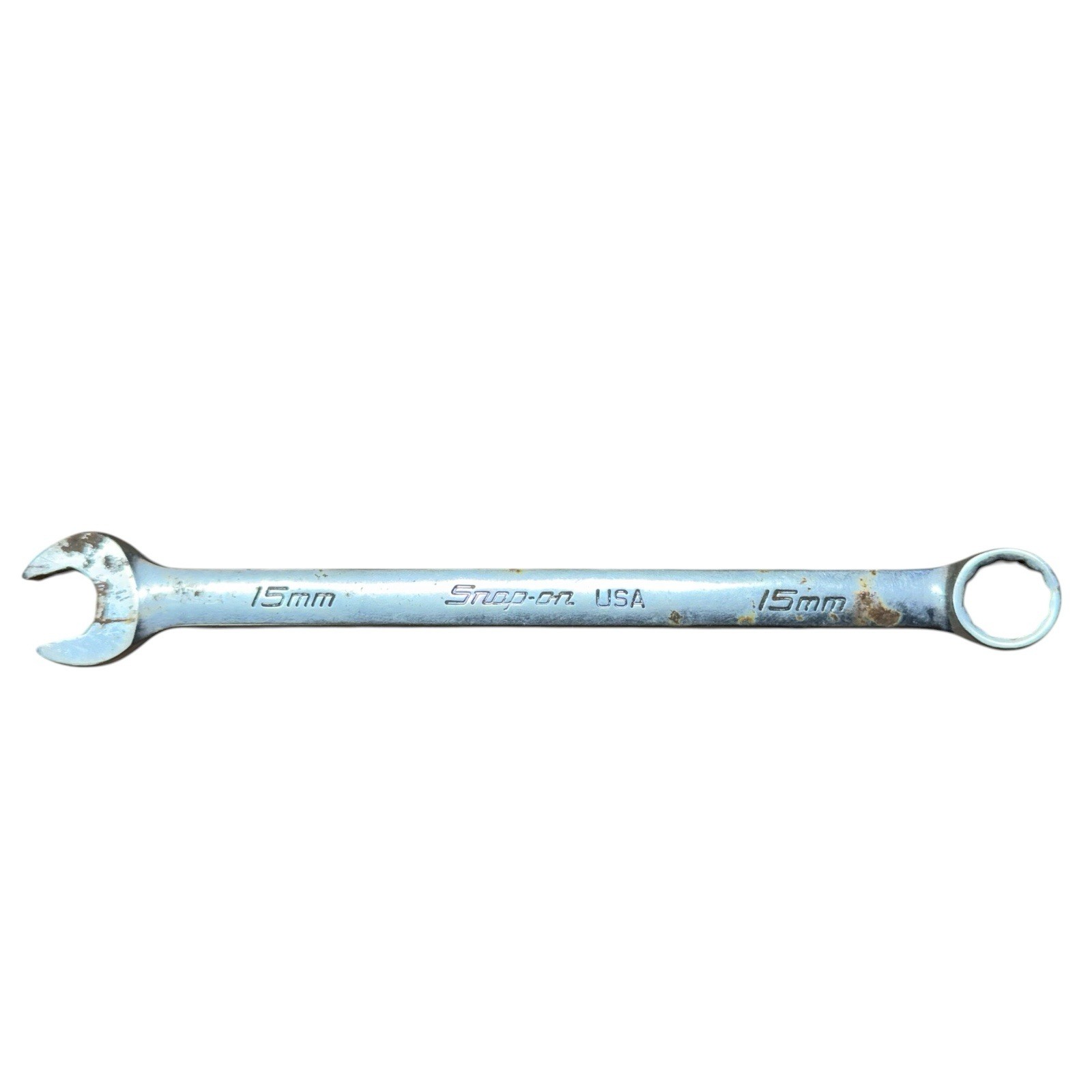 Snap-on Tools 15mm Flank Drive Plus 12 Pt Combination Wrench SOEXM15 USA