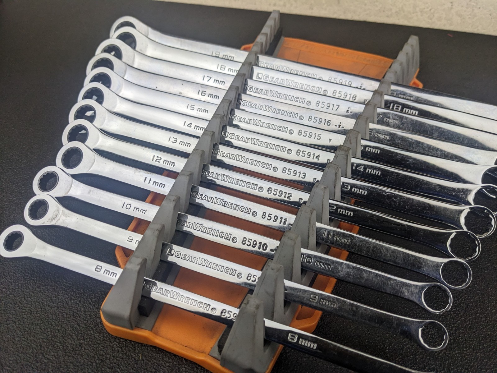 #bm676 Gearwrench 85988 12 Piece Metric XL 0º Ratcheting Double Box Wrench Set