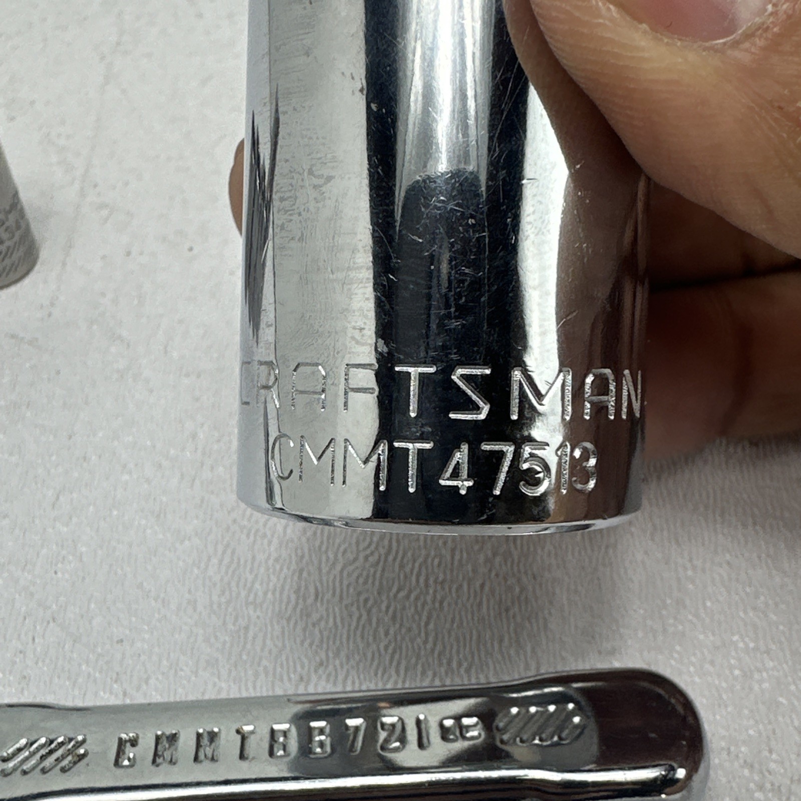 Craftsman 1/4 Ratchet With Mixed Lot Of 8 CCMT Series Sockets And Ratchet