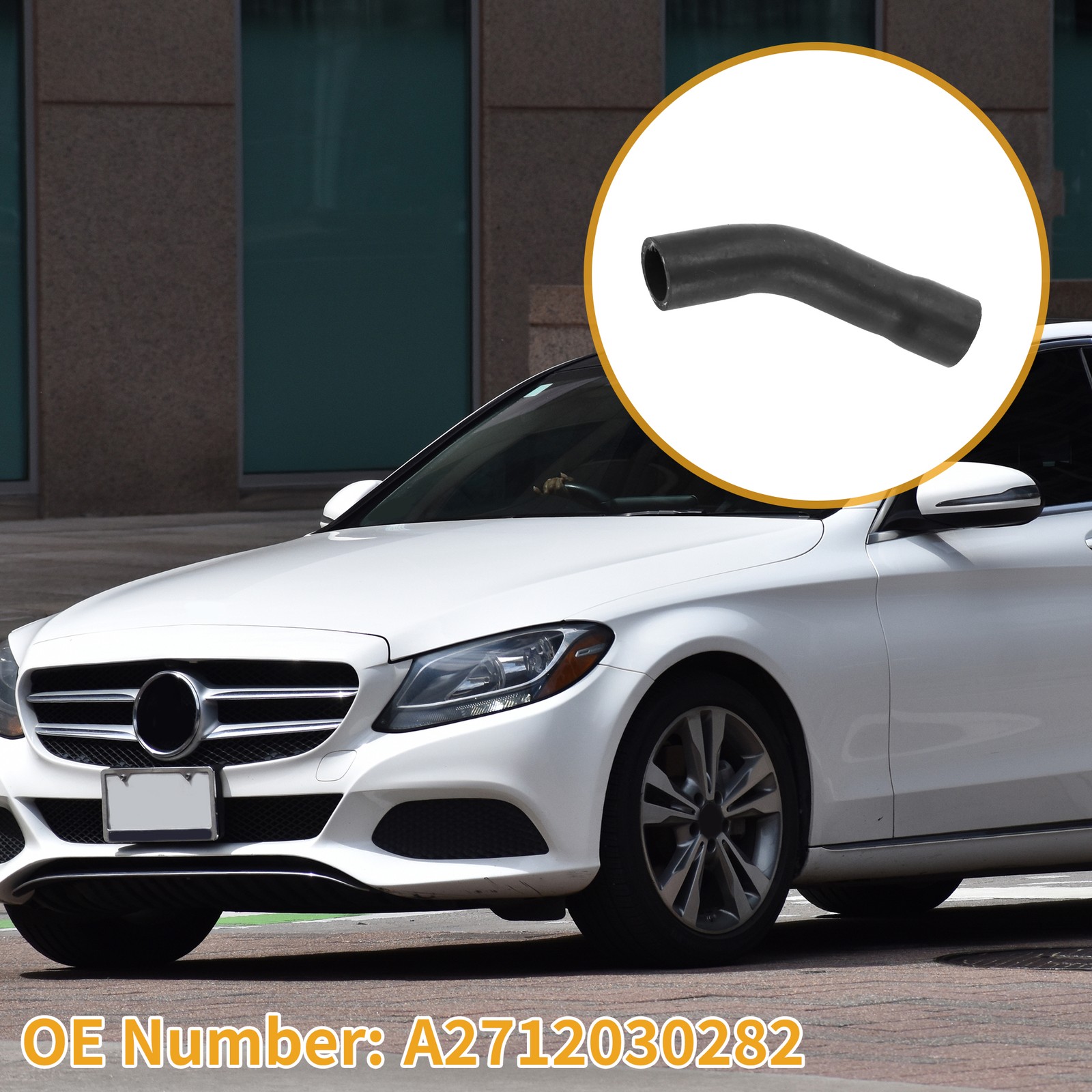 Radiator Hose for Mercedes-Benz C250 2012-2015 No. A2712030282