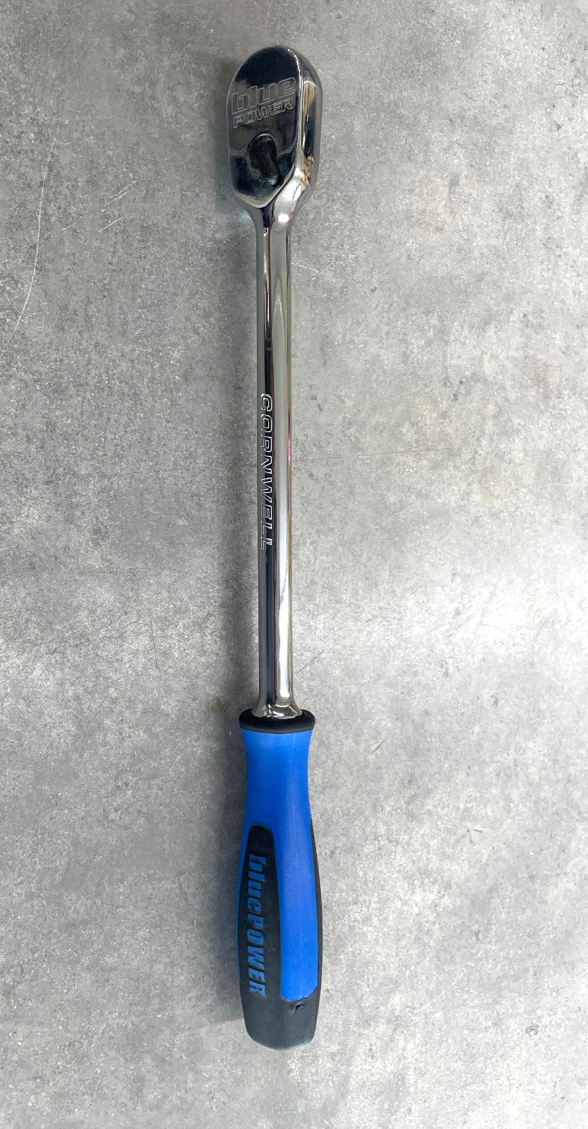 Cornwell Blue Power CBR313H 3/8″ Soft Grip Ratchet