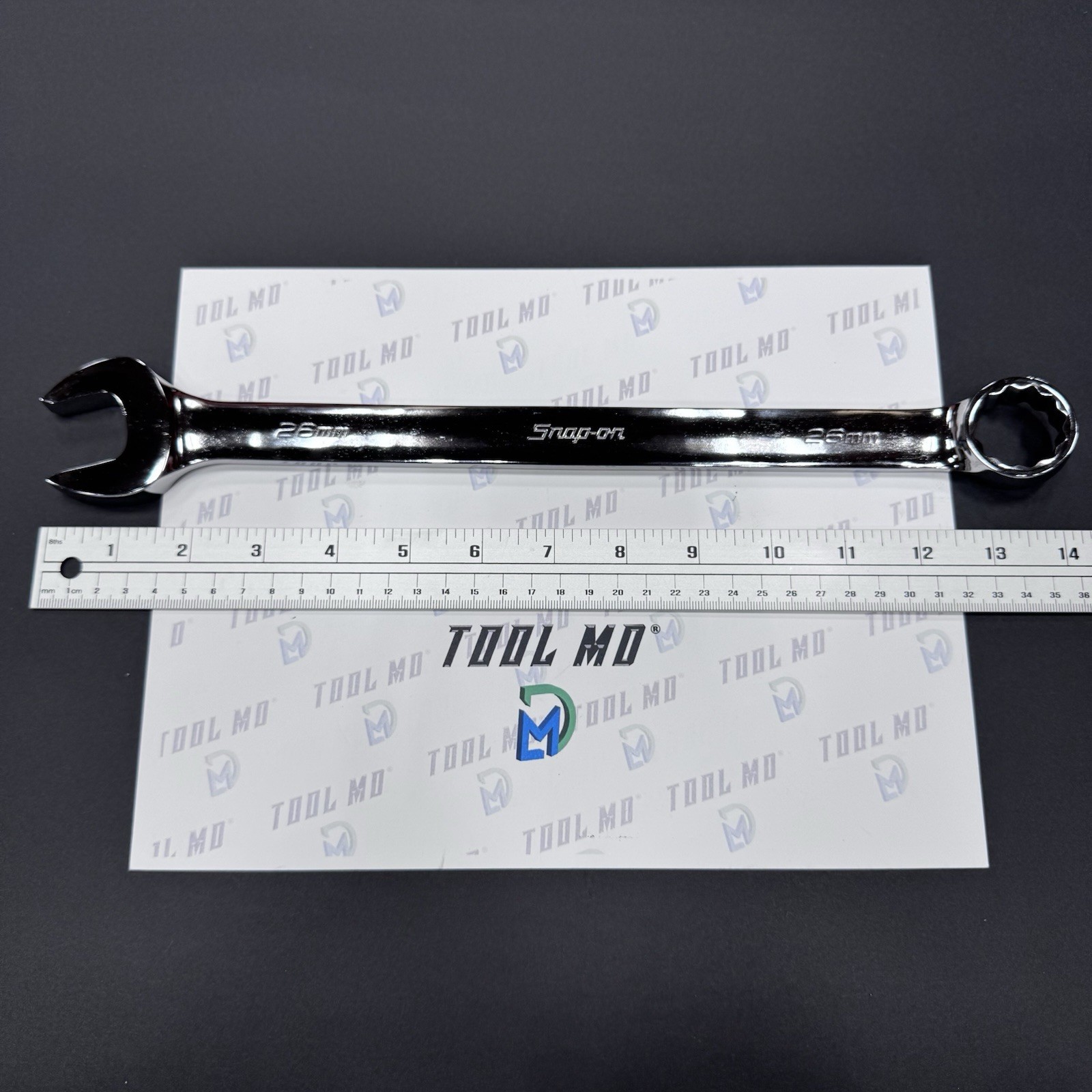 Snap-on Tools USA NEW 26mm Metric Flank Drive Chrome Combination Wrench OEXM260B