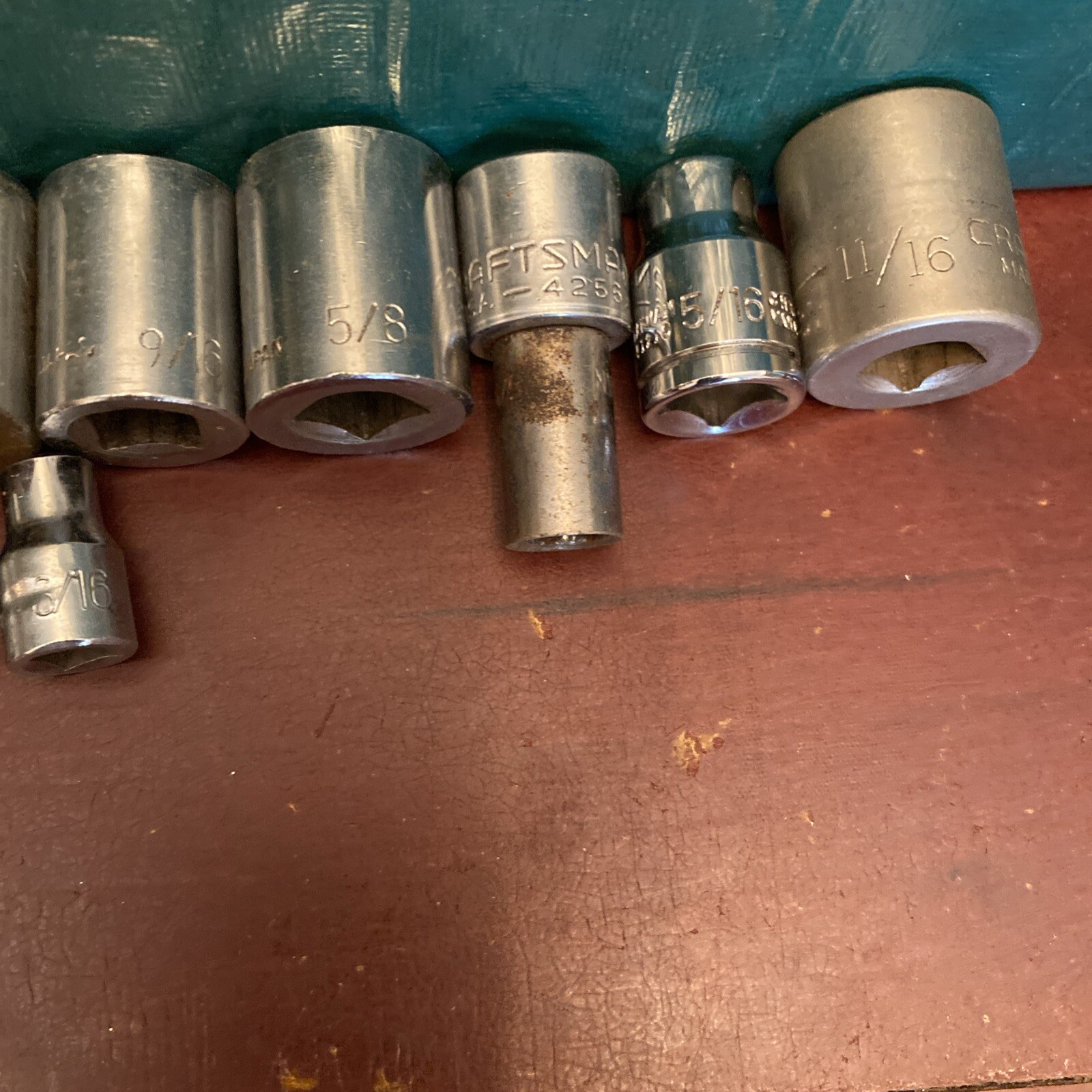 Big Socket Lot Of 64 Assorted Sizes & Brands Metric & SAE Japan Taiwan USA Tools