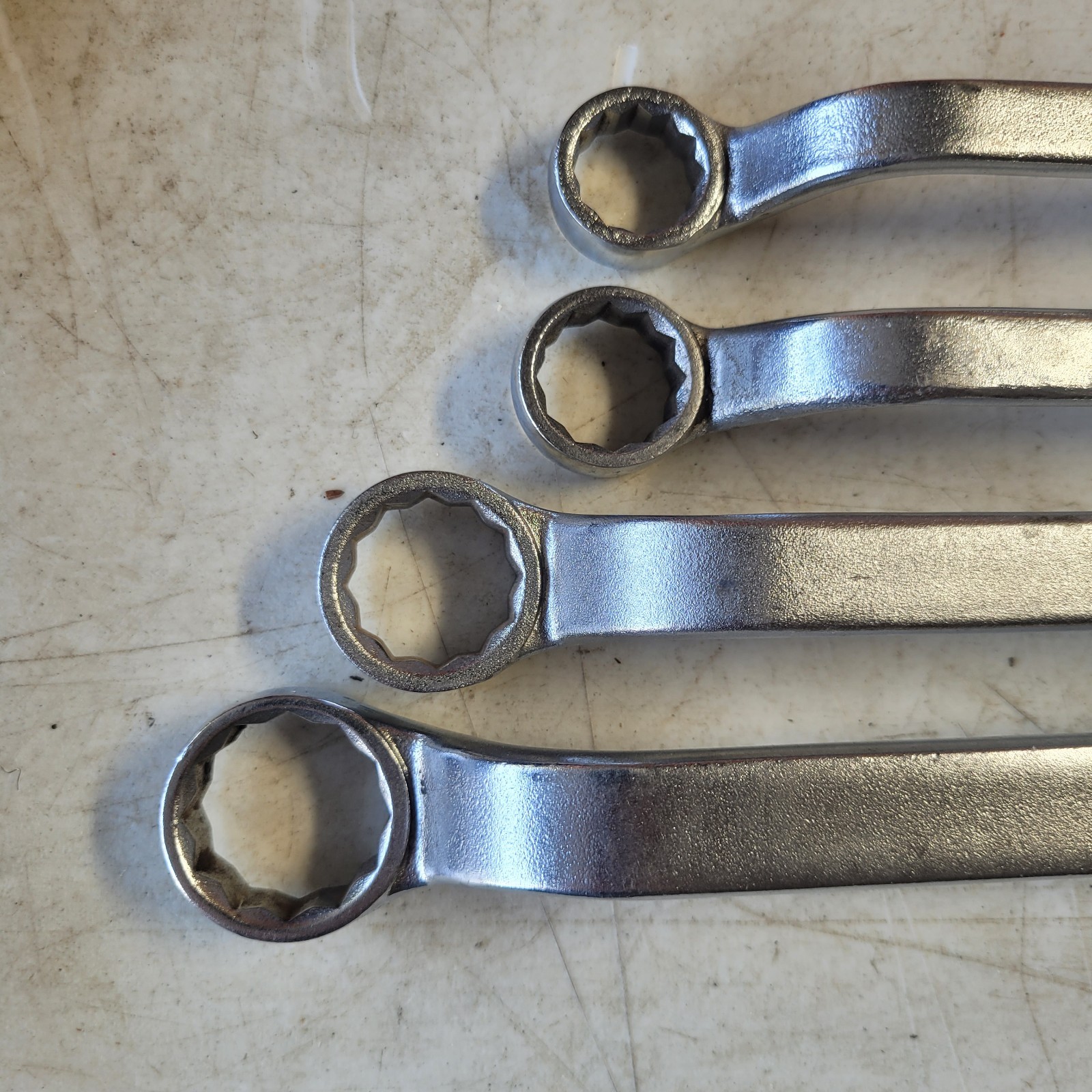 Blackhawk Double Box Wrench Set 4 Pc SAE USA BW-1212 1213 1216 1218 11/16″ to 1″