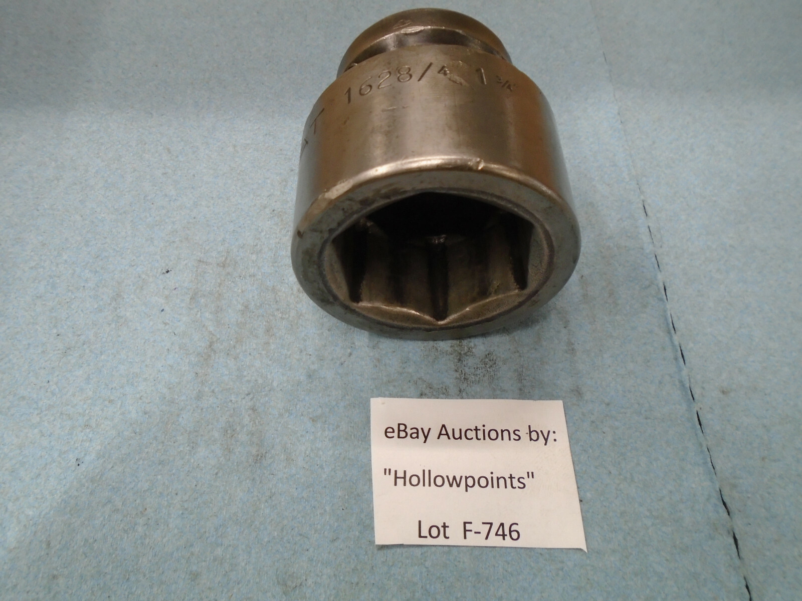 Mozat 1628/4 Heavy Duty vintage Impact Socket 1″ Drive 1-3/4″ 6 Pt. F746