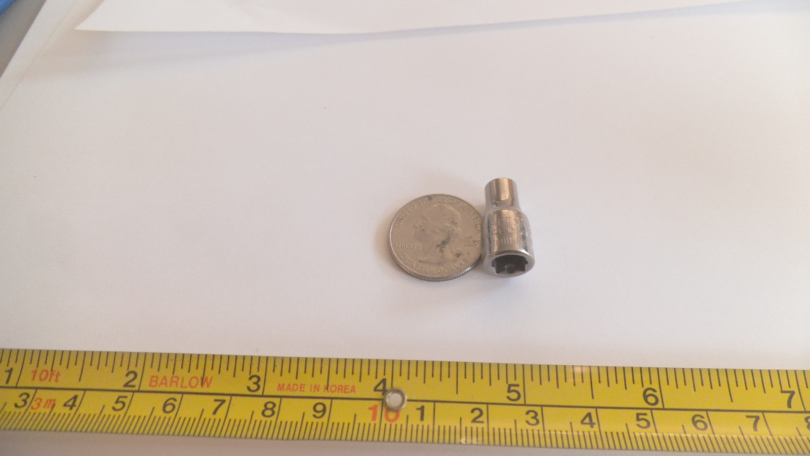 Craftsman USA 1/4 drive 6pt 5.5MM shallow socket inverted G2 series 43511