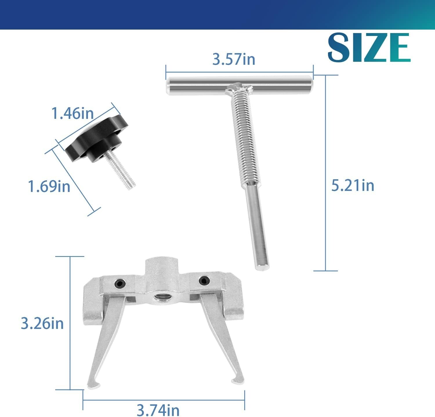 660040-1 Impeller Puller Removal Tool Fit Jabsco Pump Diameter 2-1/4″ to 2-9/16″