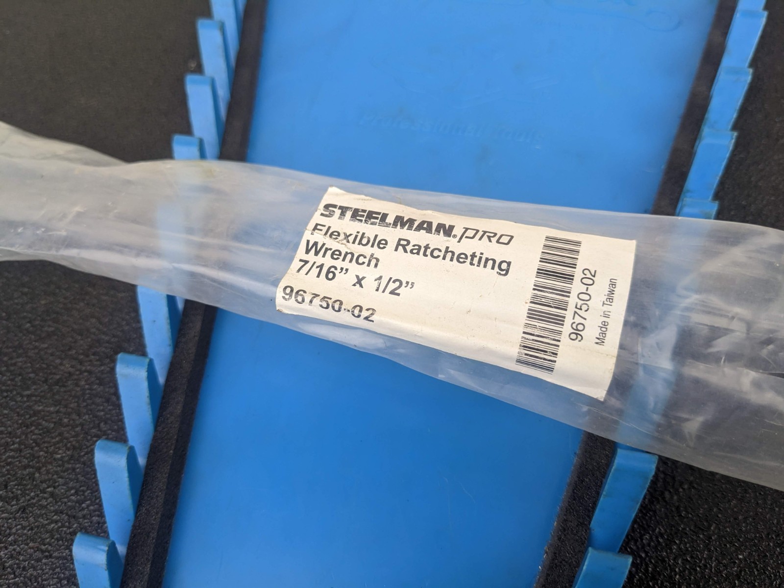 #bk170 Steelman Pro 7/16″ x 1/2″ SAE Flex Double Box End Ratcheting Wrench