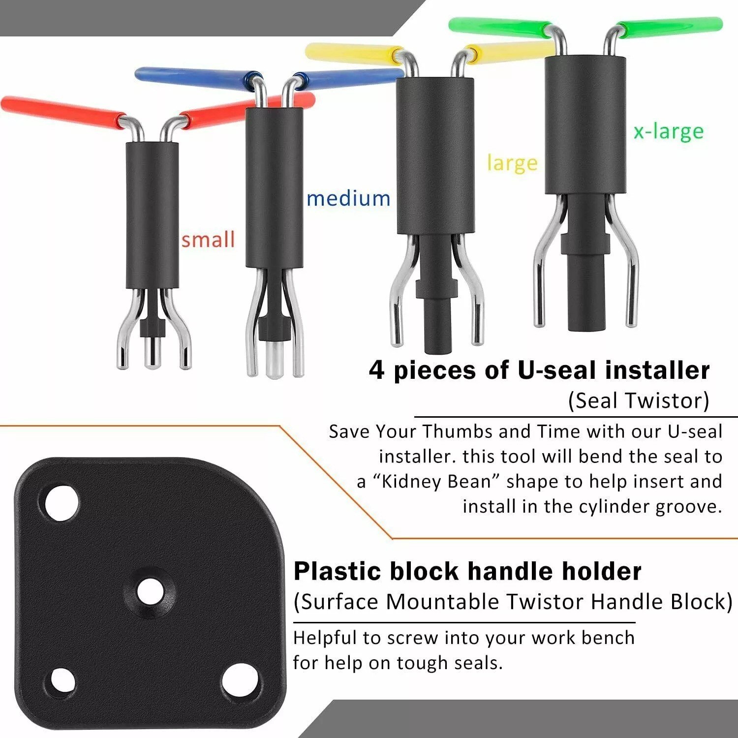 Hydraulic Cylinder Repair Tool Wrench Puller Kit For Skid Steers Loader Backhoes