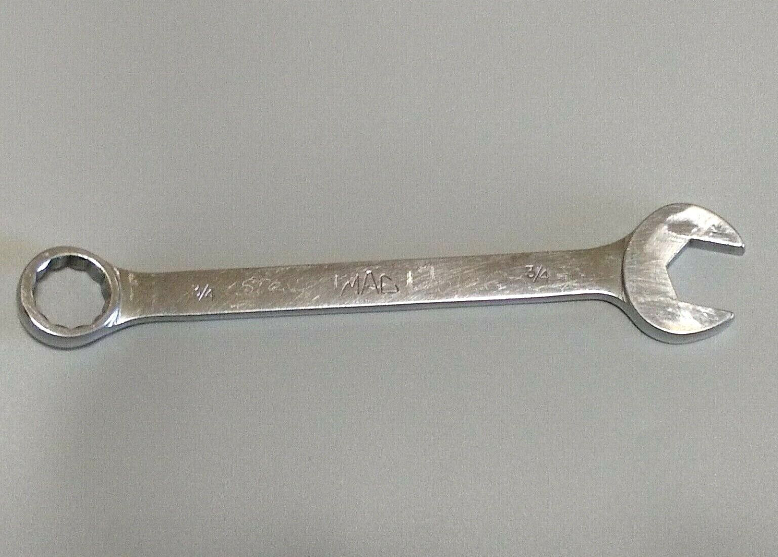 MAC Tools CW24. 3/4″ Combination Wrench, 8.2″ Long, 12 Point. *GLOSS FINISH*