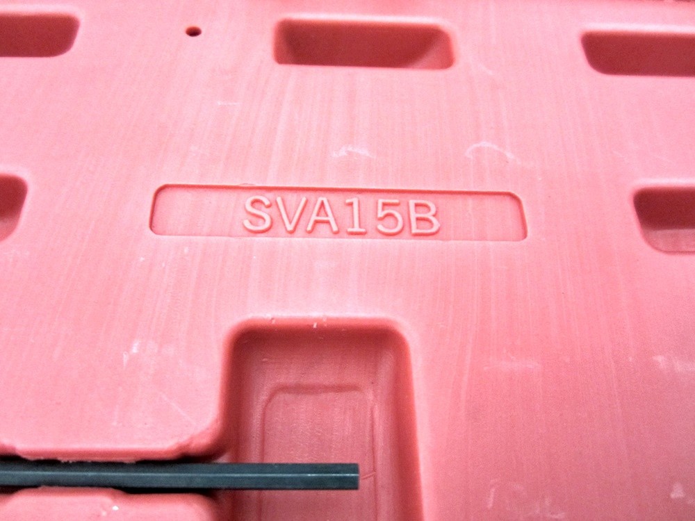 MAC Tools 1/2″ Drive 15pc SAE & Metric Hex Key Socket Set SVA15B