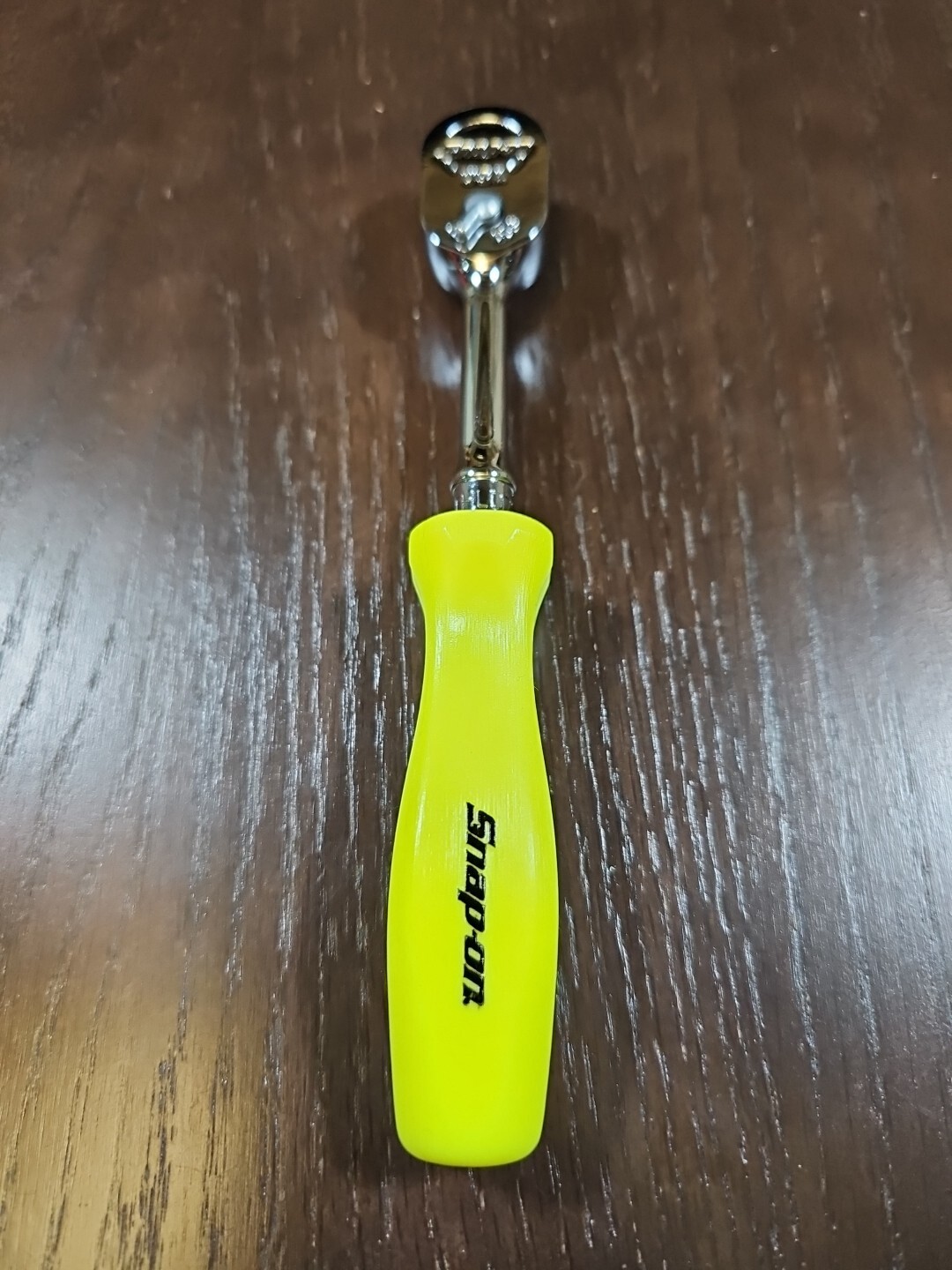*New* Snap On 1/4″ THLD72 HI VIZ Hard Handle Ratchet – FREE PRIORITY