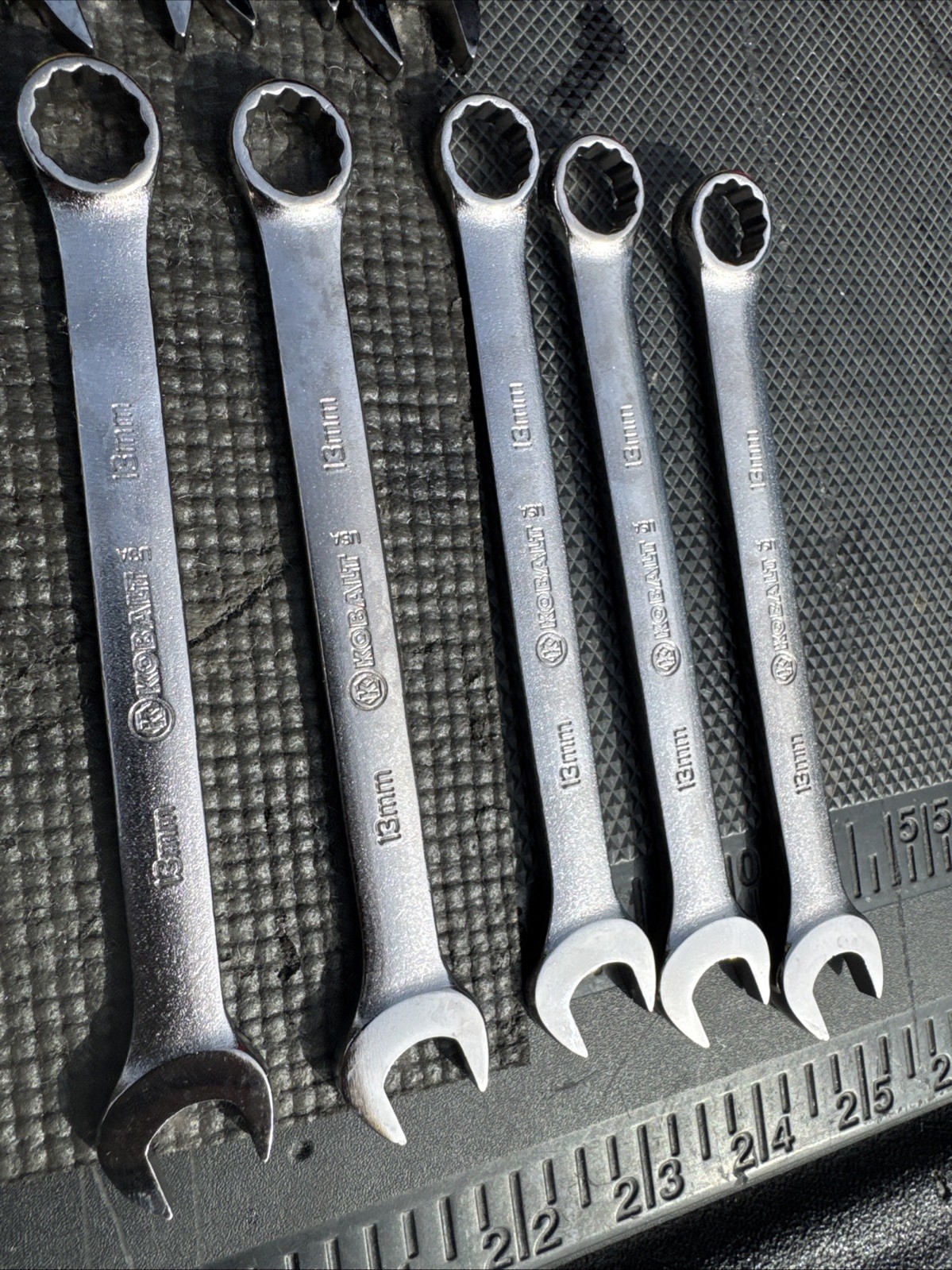 50pc Kobalt Tools USA Wrench Socket Lot Common Sizes! 10mm 12mm 13mm Metric Sae