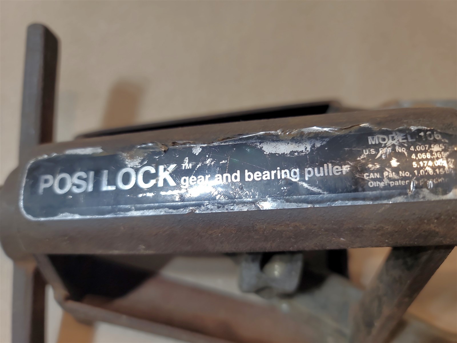 Posi Lock Gear Puller, Model 106, 10 ton 6″ Reach
