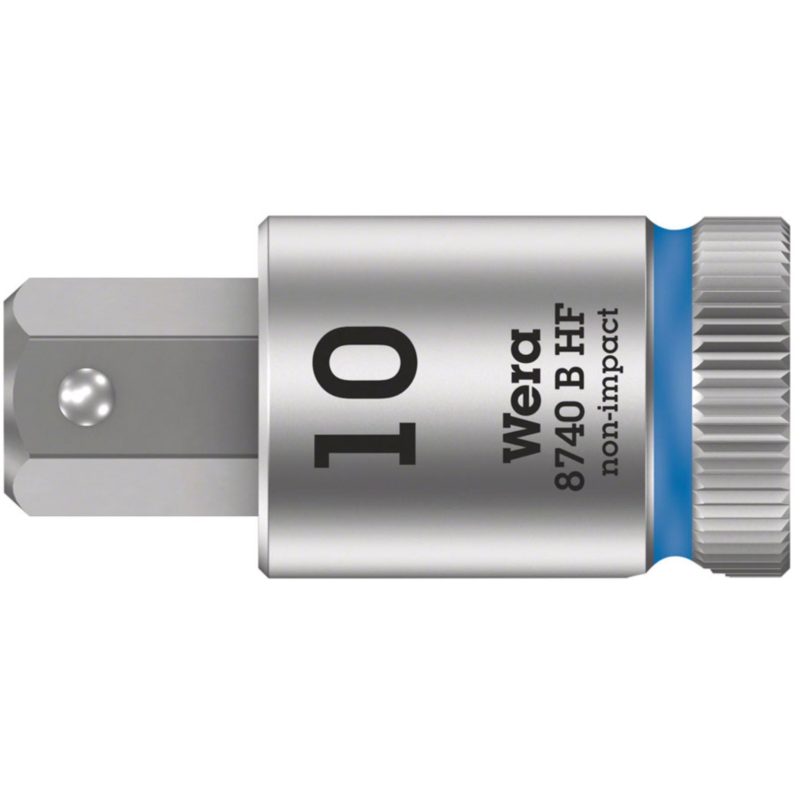 Wera 8740B HF Zyklop 3/8» Drive Hex 10.0 x 38.5mm with HF 05003043001