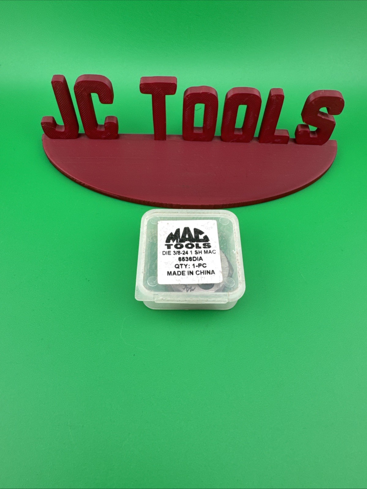 Mac Tools 6536DIA SAE Hexagonal Die 3/8″-24 NF – 1″ Shank
