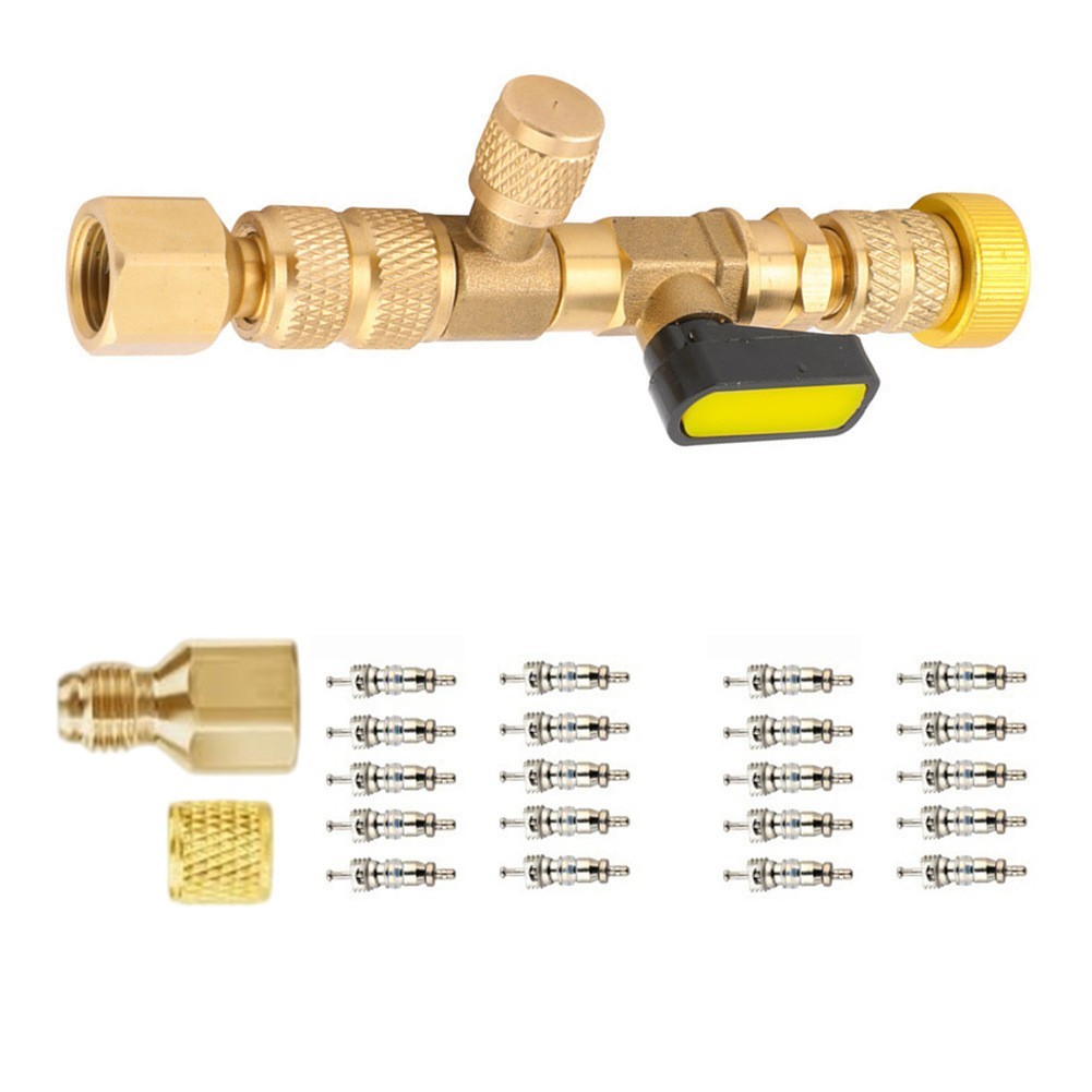1/4 in 5/16 in for hvac Refrigeration Valve Core Tool for R22 R410A R404A R407C